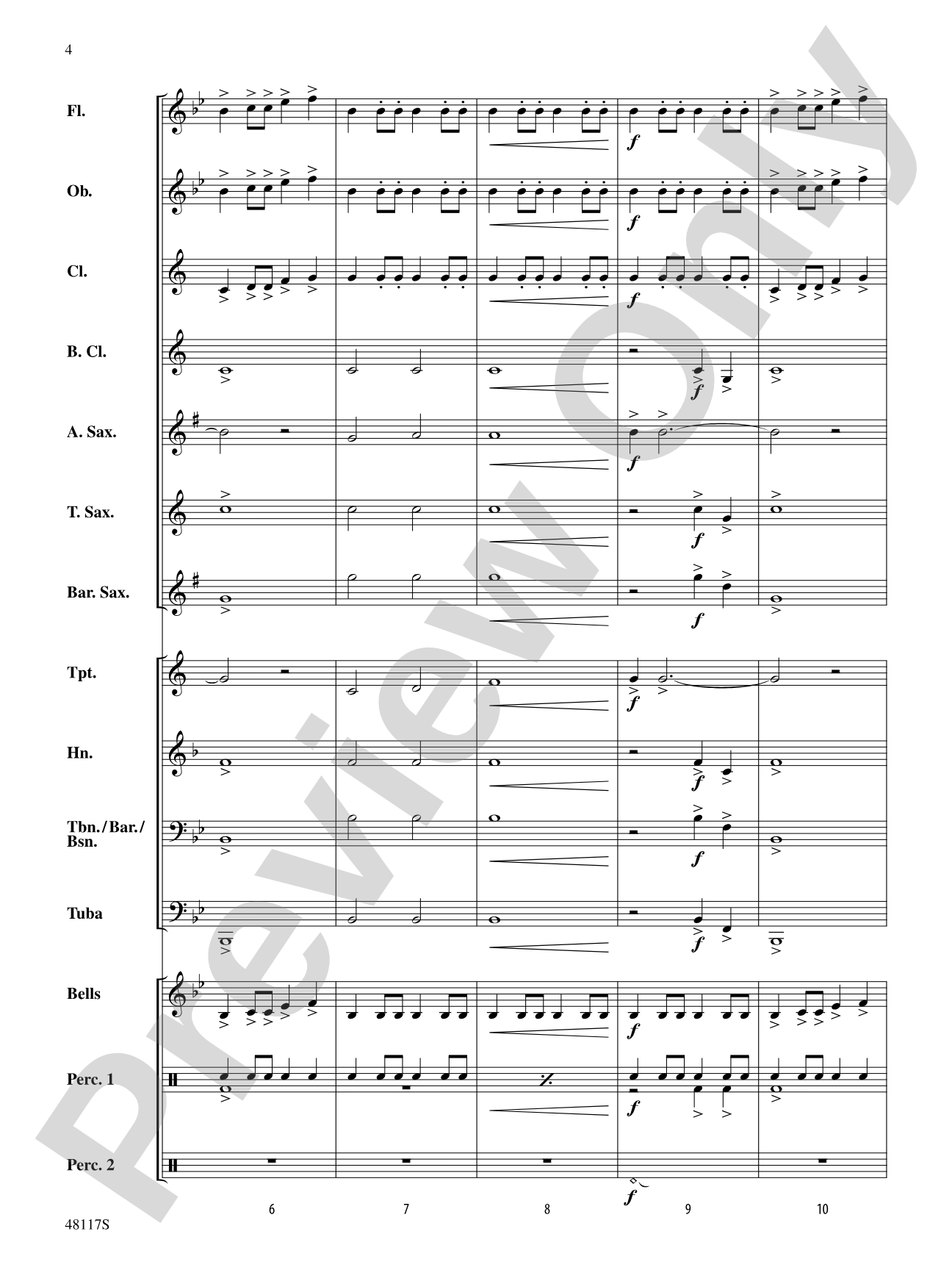 Into the Wind: Concert Band Conductor Score & Parts
