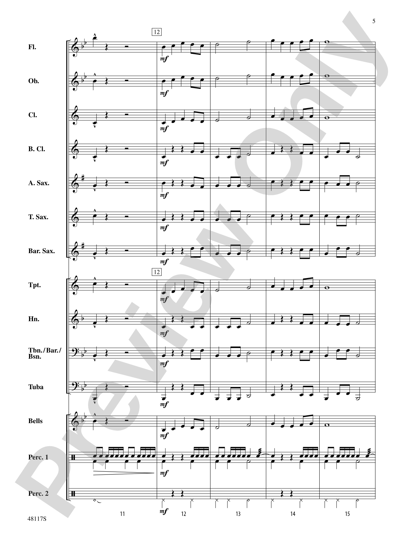 Into the Wind: Concert Band Conductor Score & Parts