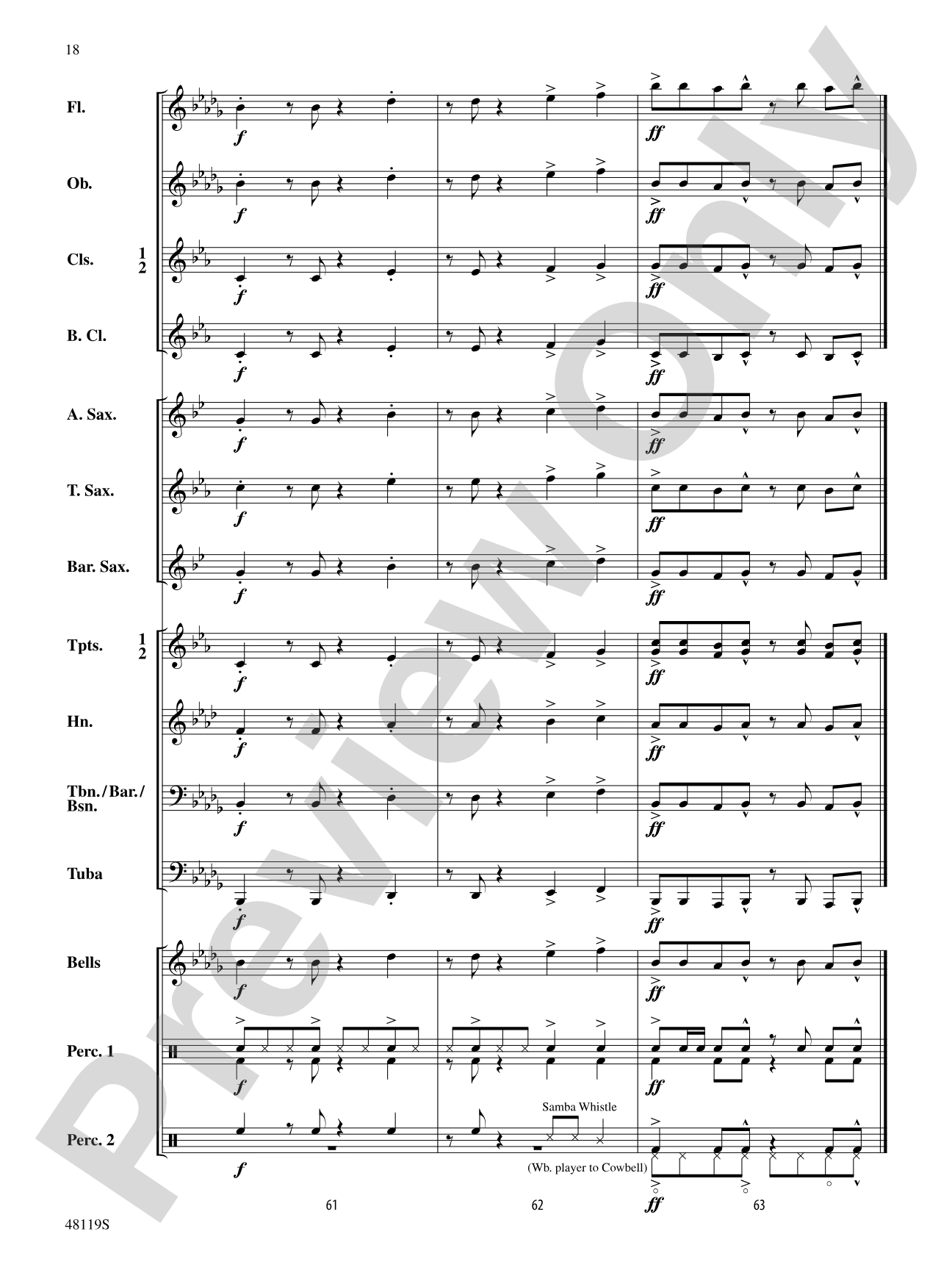 In a New York Jam: Concert Band Conductor Score & Parts