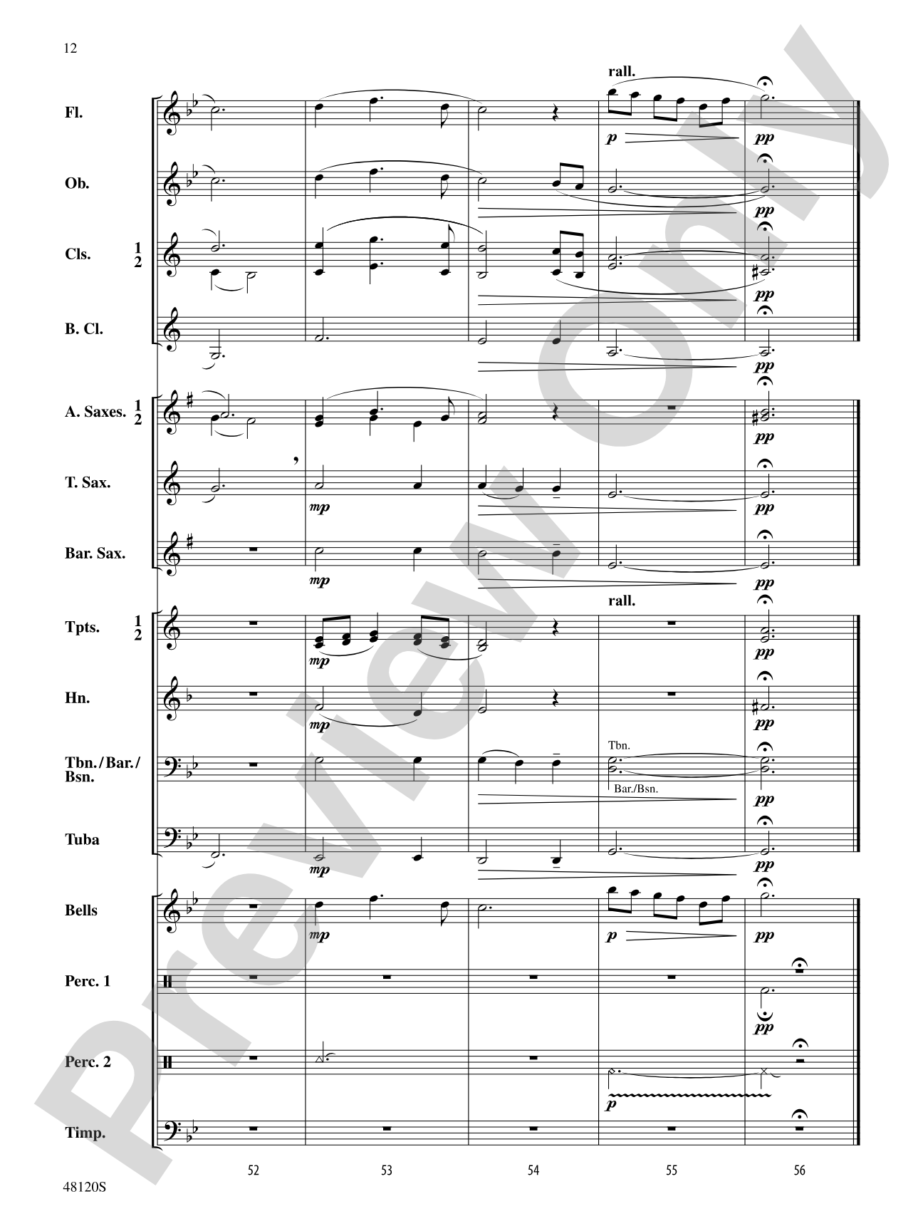 On a Starry Night: Concert Band Conductor Score & Parts