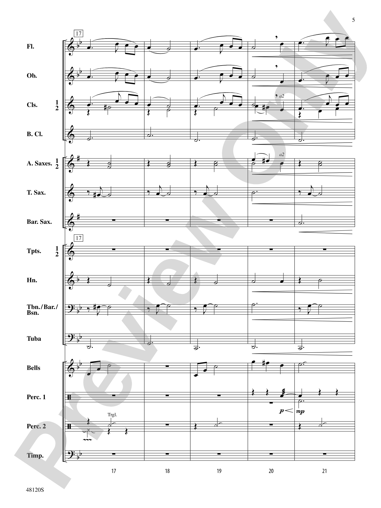 On a Starry Night: Concert Band Conductor Score & Parts