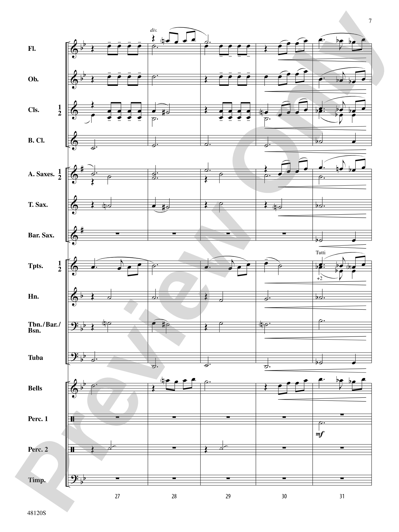 On a Starry Night: Concert Band Conductor Score & Parts