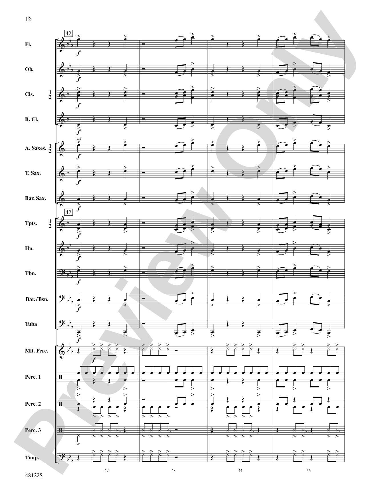 Japanese War March: Concert Band Conductor Score & Parts