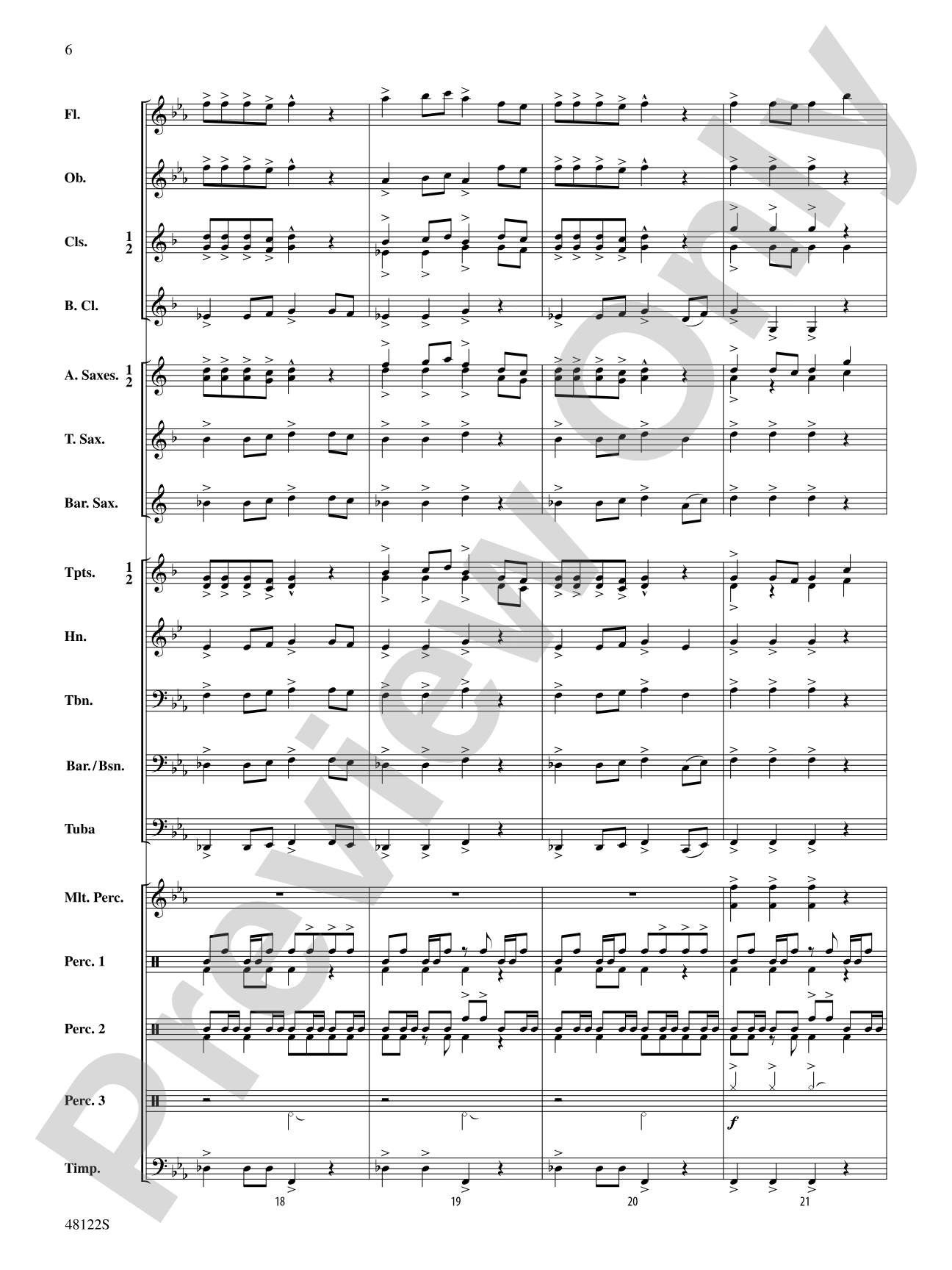 Japanese War March: Concert Band Conductor Score & Parts