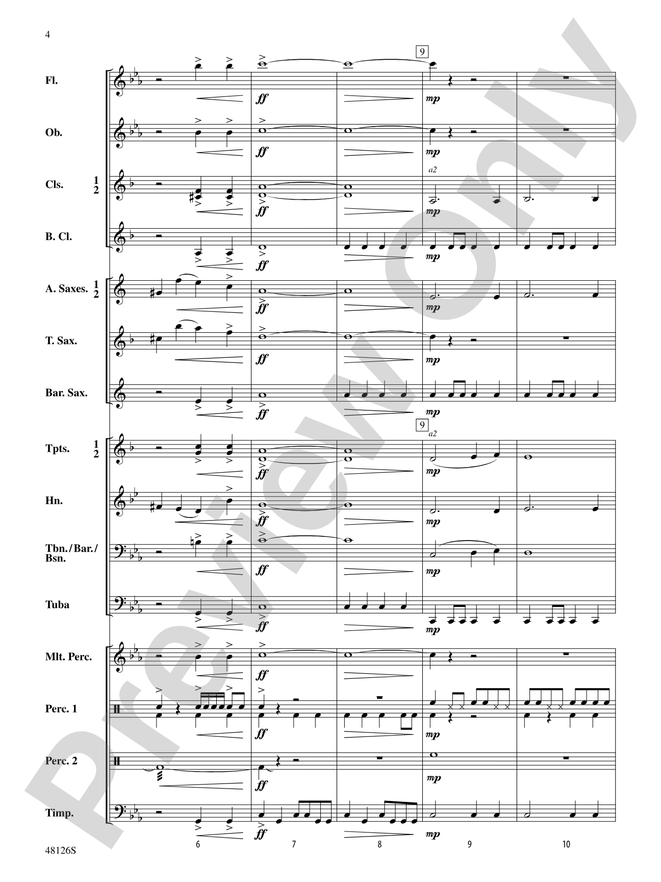 In Search of Yeti: Concert Band Conductor Score & Parts