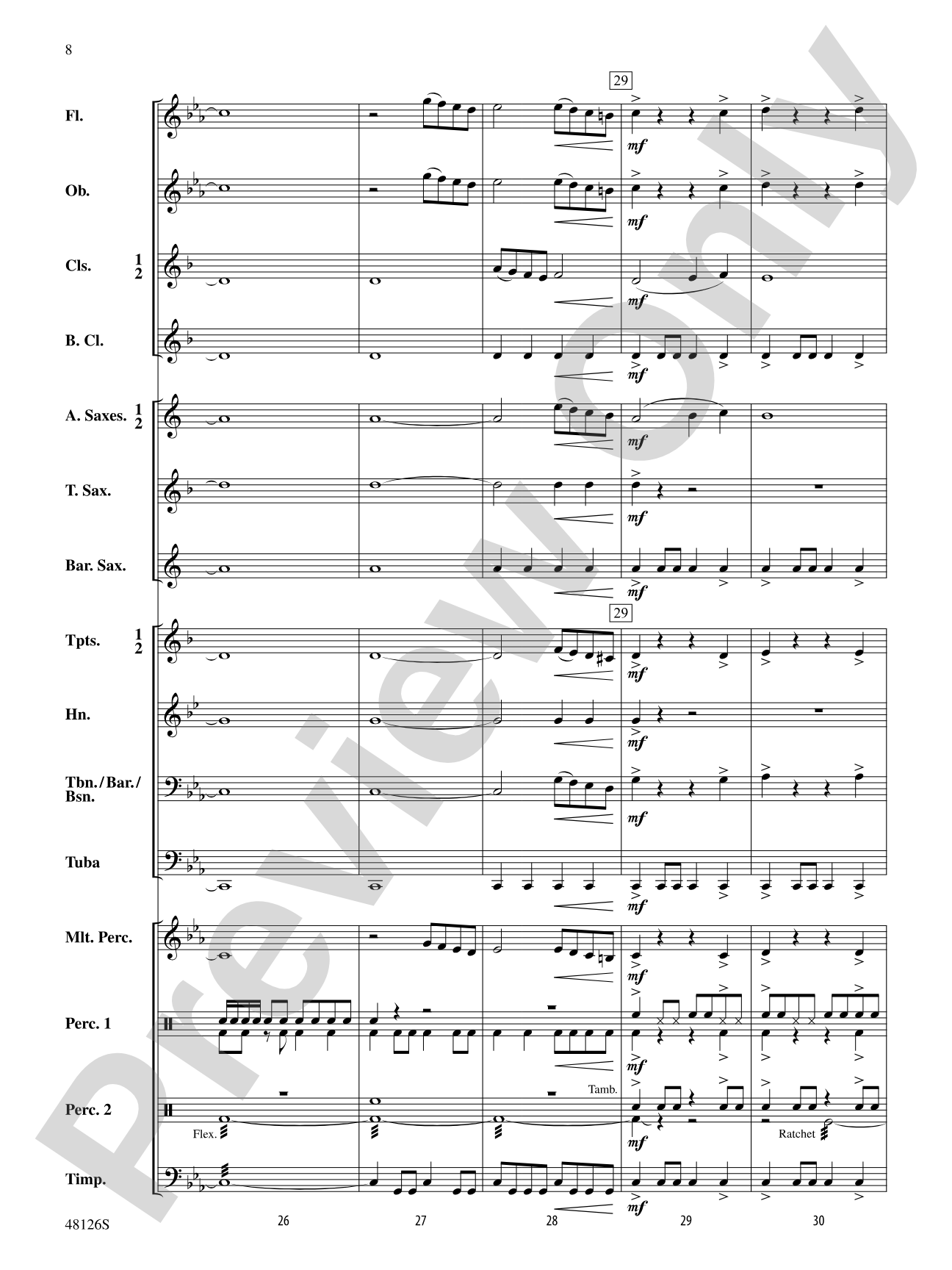 In Search of Yeti: Concert Band Conductor Score & Parts