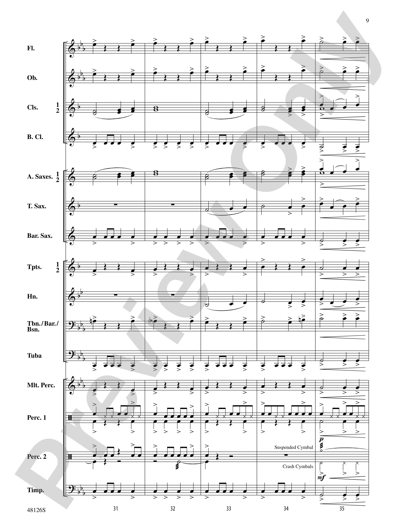 In Search of Yeti: Concert Band Conductor Score & Parts