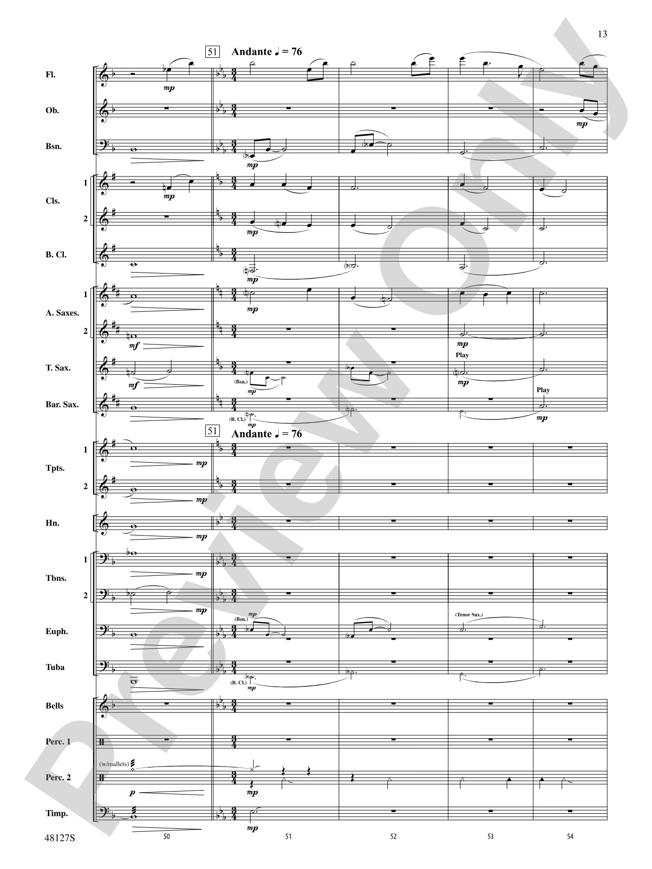 Lone Eagle: Concert Band Conductor Score & Parts