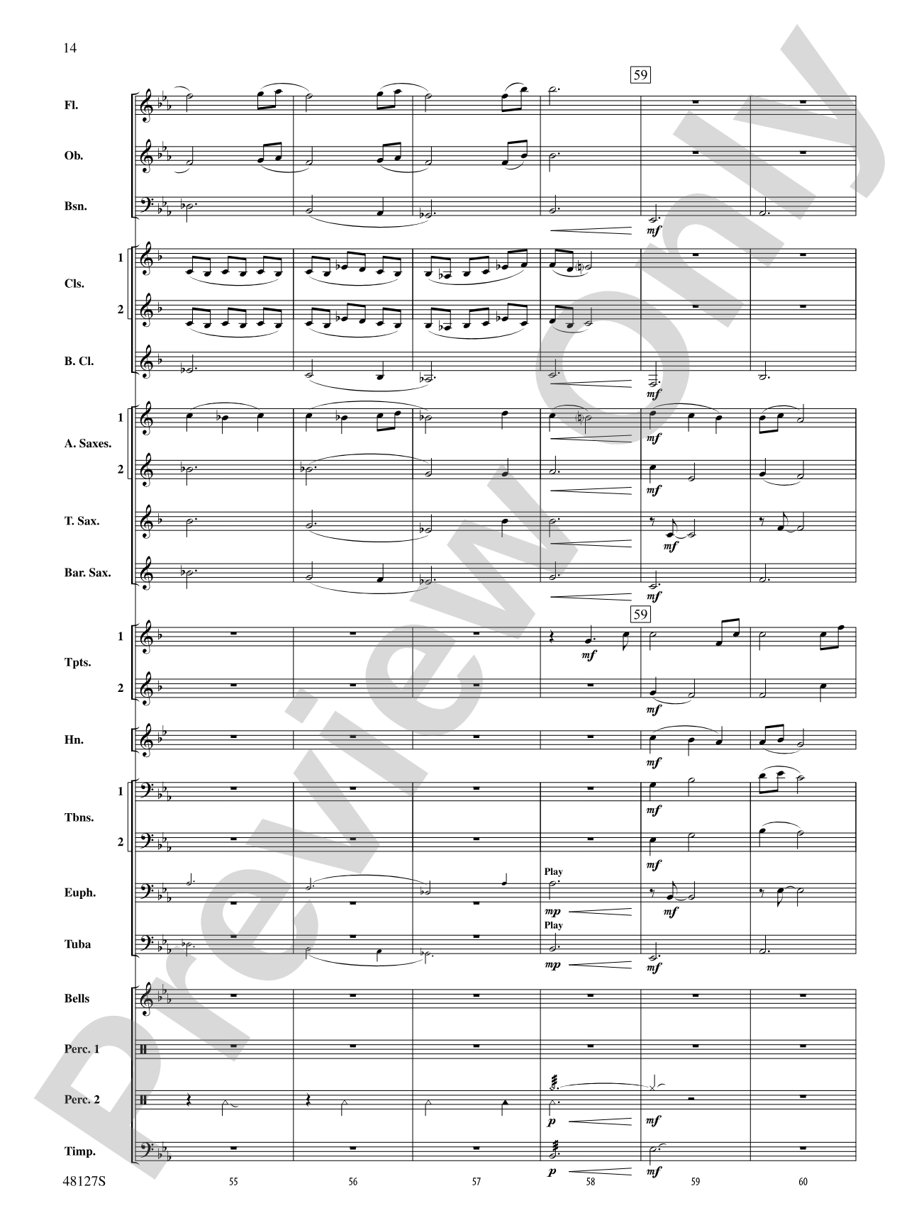 Lone Eagle: Concert Band Conductor Score & Parts