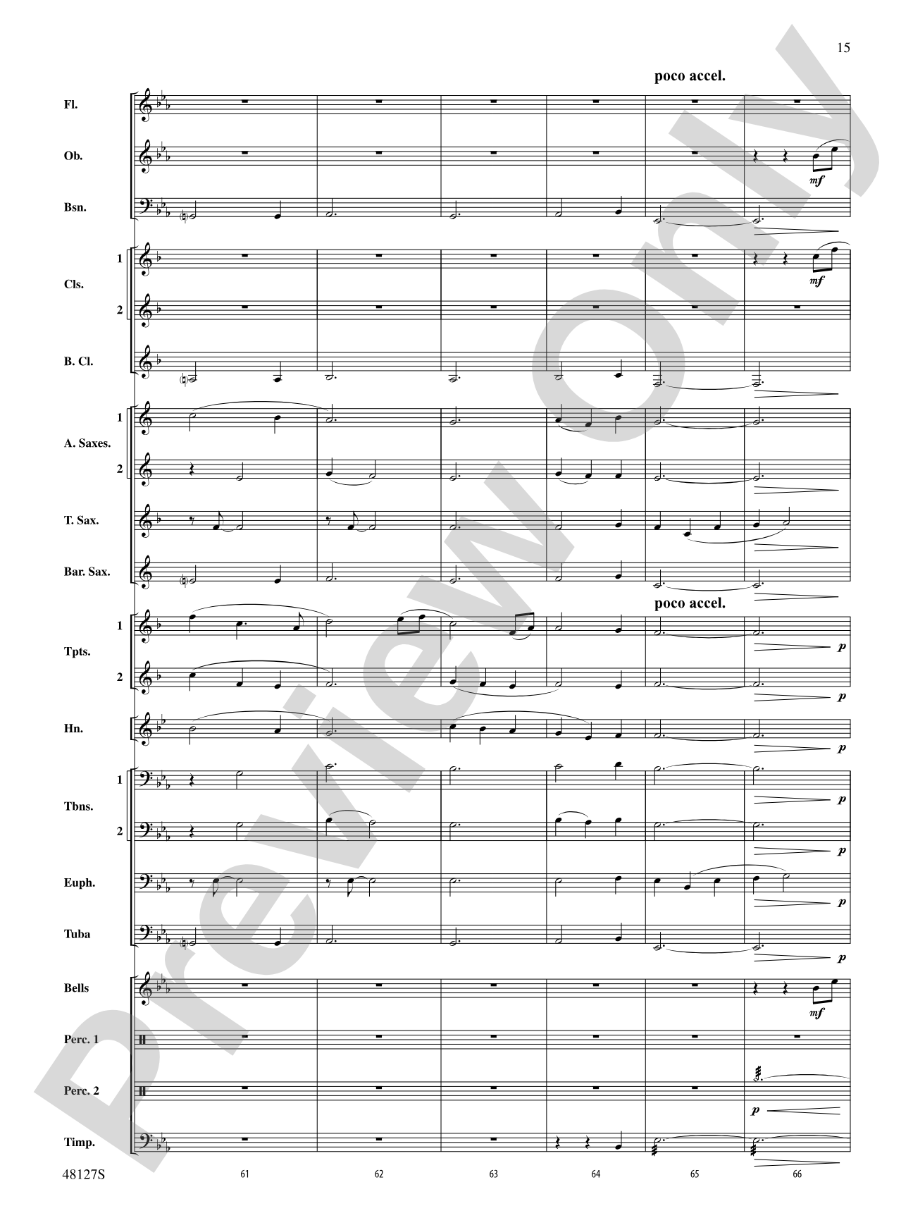 Lone Eagle: Concert Band Conductor Score & Parts