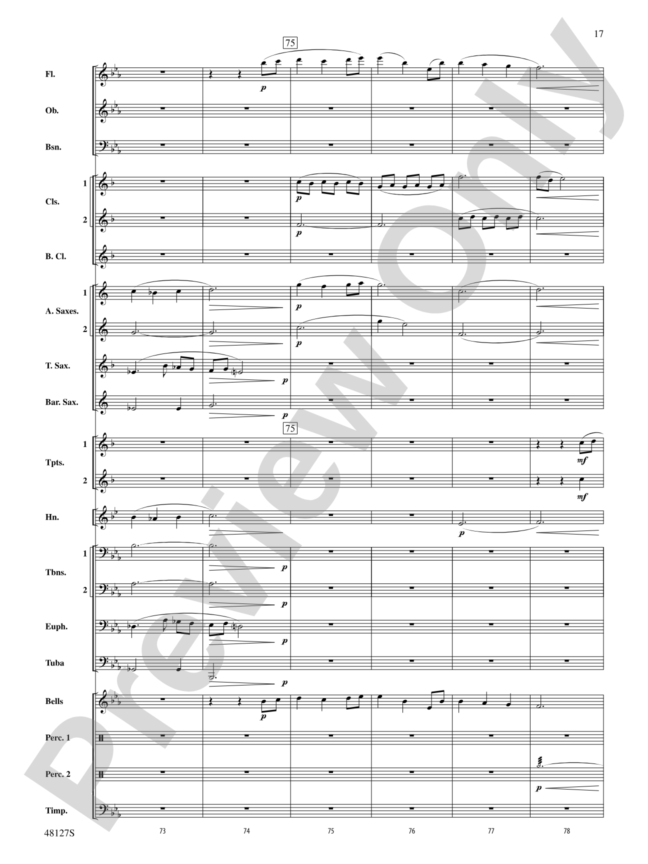 Lone Eagle: Concert Band Conductor Score & Parts