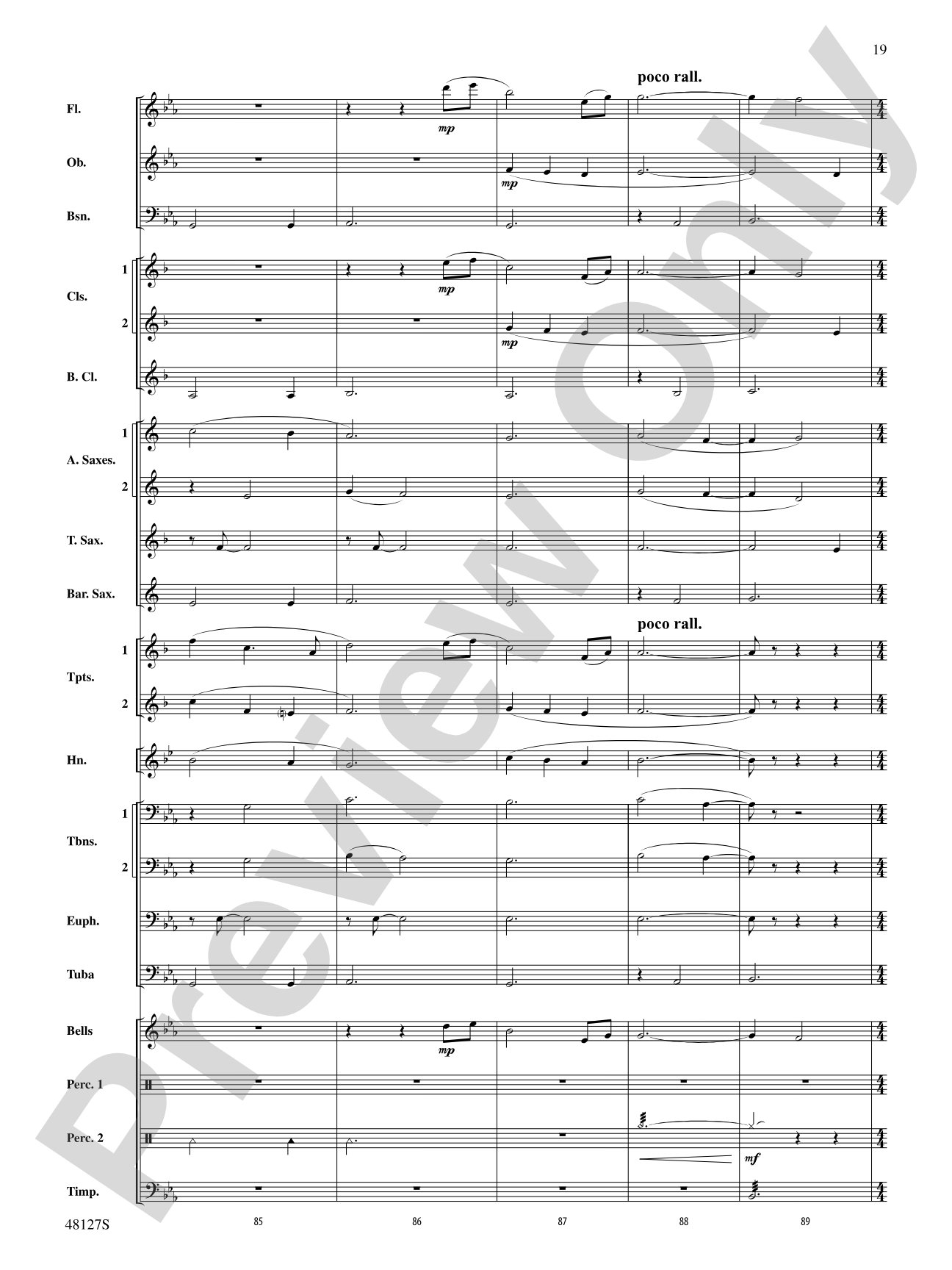 Lone Eagle: Concert Band Conductor Score & Parts