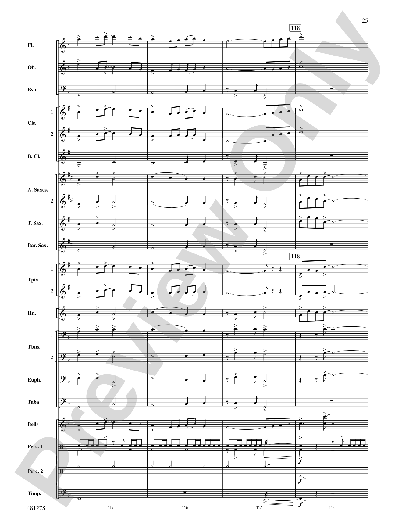 Lone Eagle: Concert Band Conductor Score & Parts