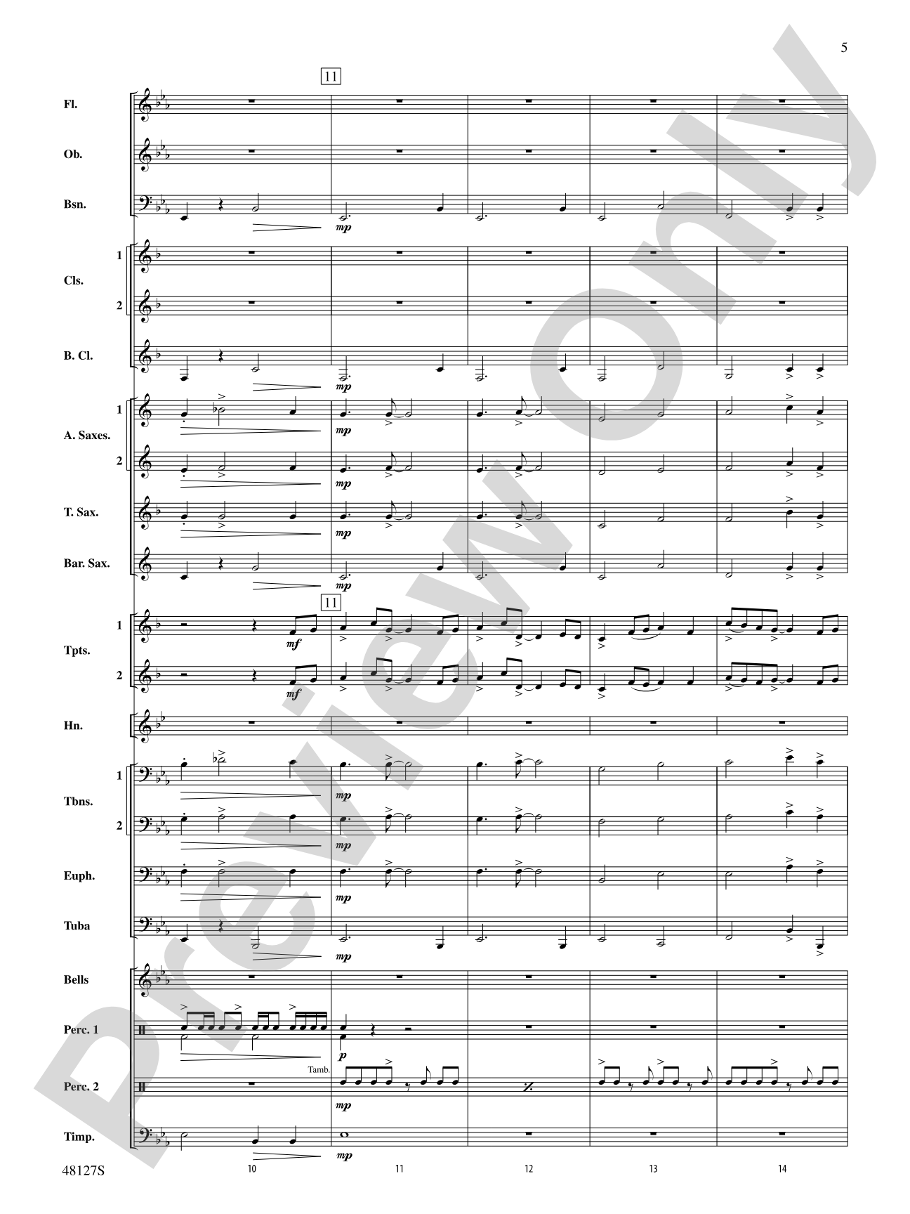 Lone Eagle: Concert Band Conductor Score & Parts