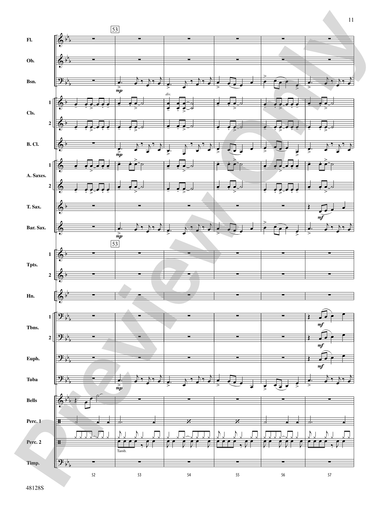 By the River's Edge: Concert Band Conductor Score & Parts