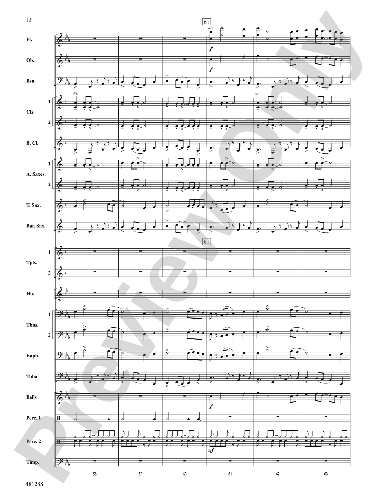 By the River's Edge: Concert Band Conductor Score & Parts
