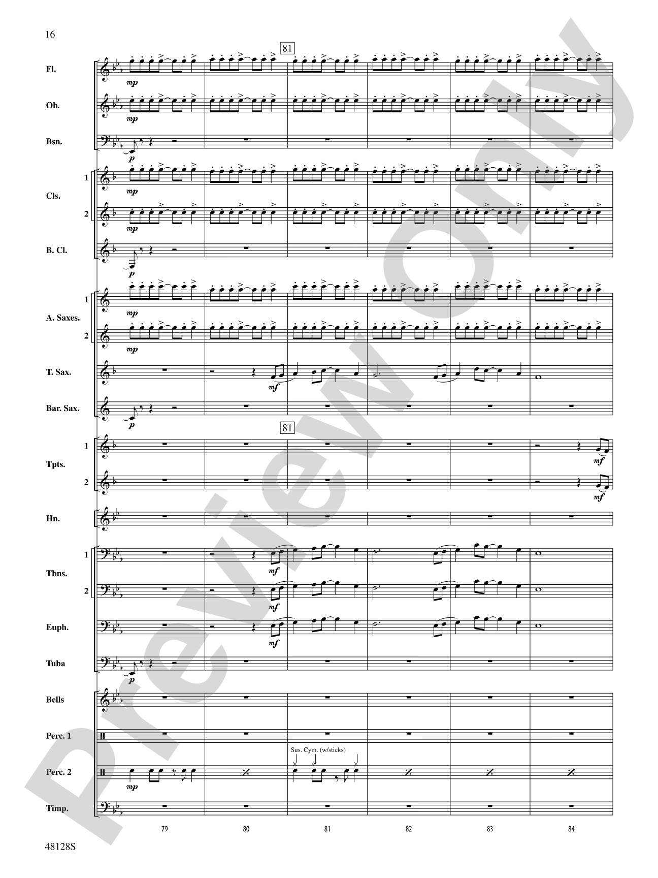 By the River's Edge: Concert Band Conductor Score & Parts