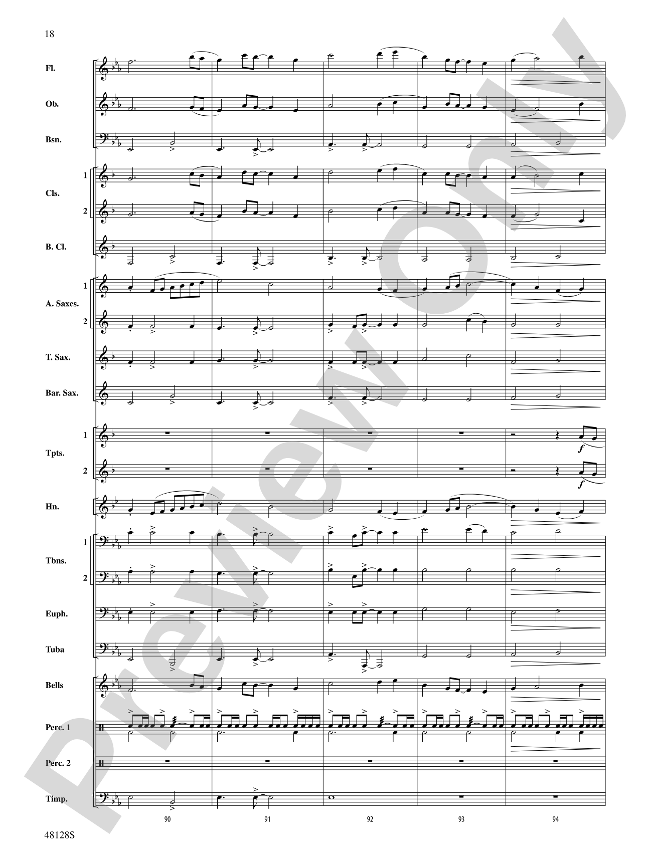 By the River's Edge: Concert Band Conductor Score & Parts
