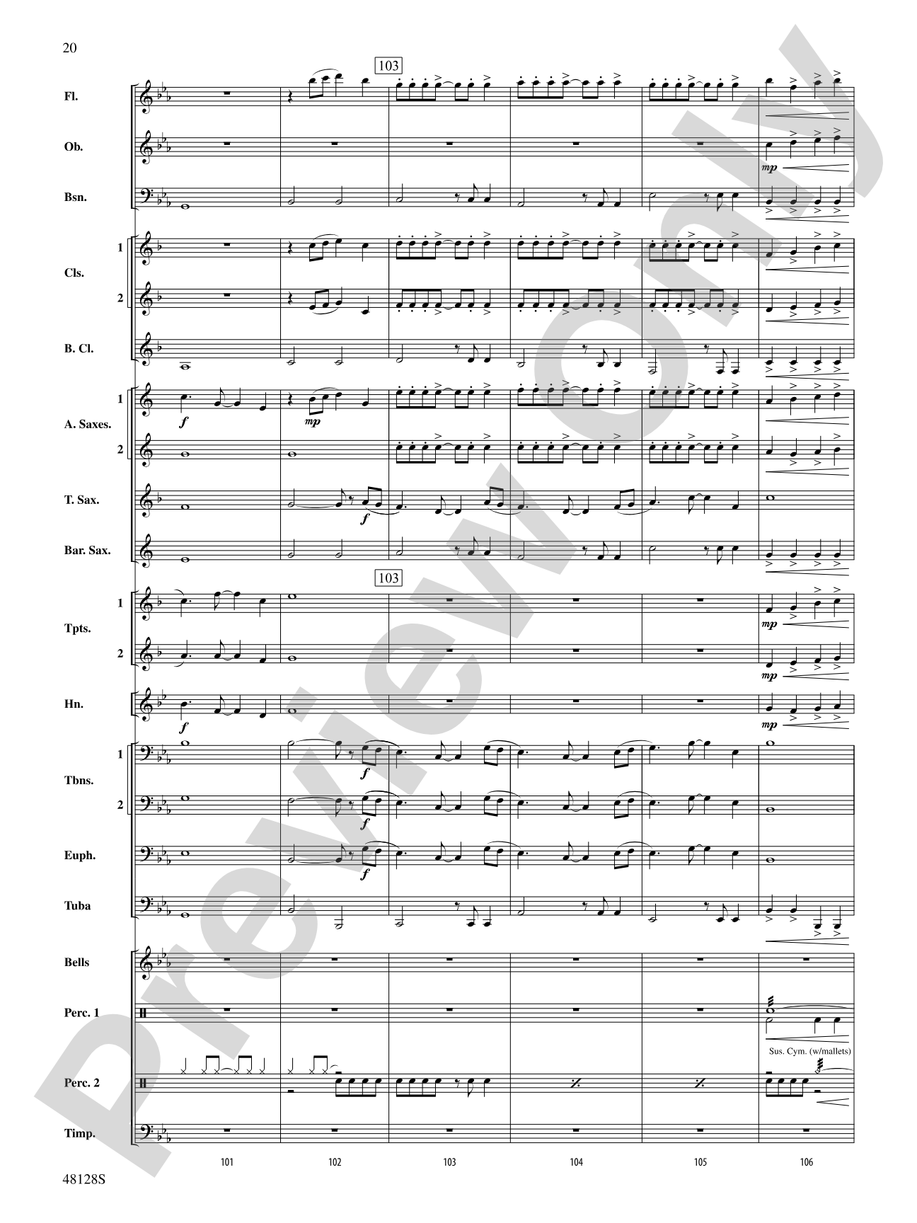 By the River's Edge: Concert Band Conductor Score & Parts