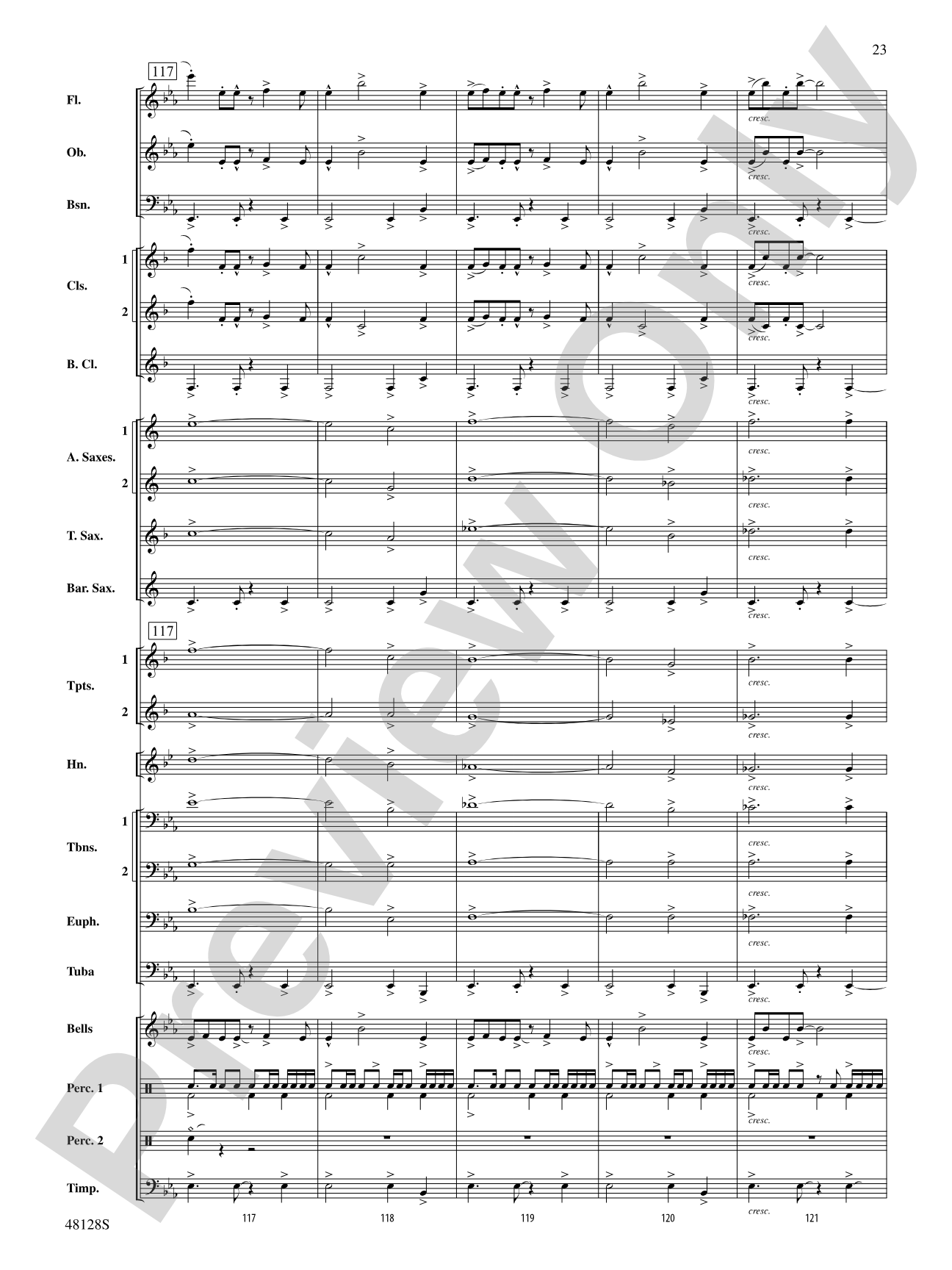 By the River's Edge: Concert Band Conductor Score & Parts