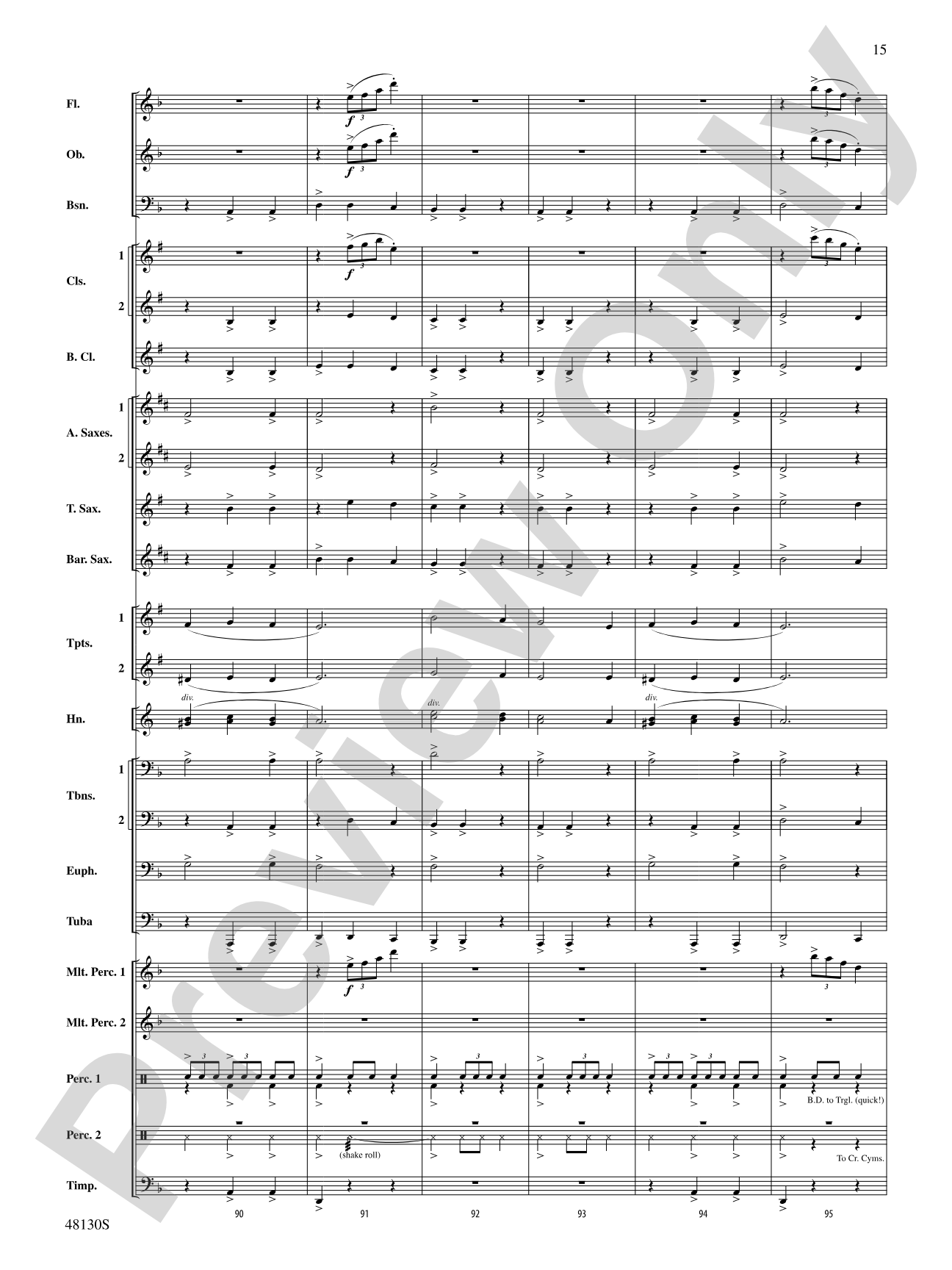 Journey of the Magi: Concert Band Conductor Score & Parts