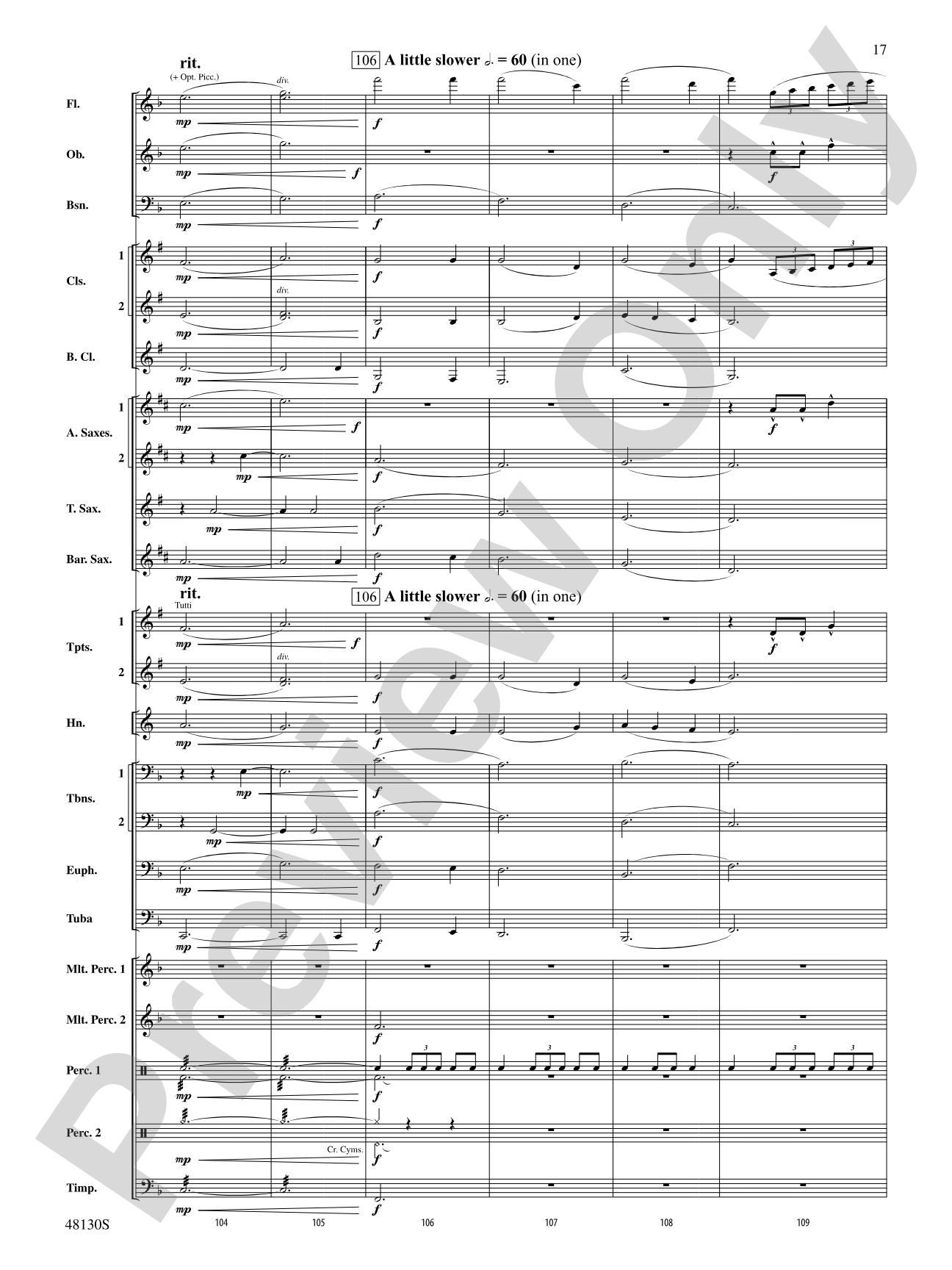 Journey of the Magi: Concert Band Conductor Score & Parts