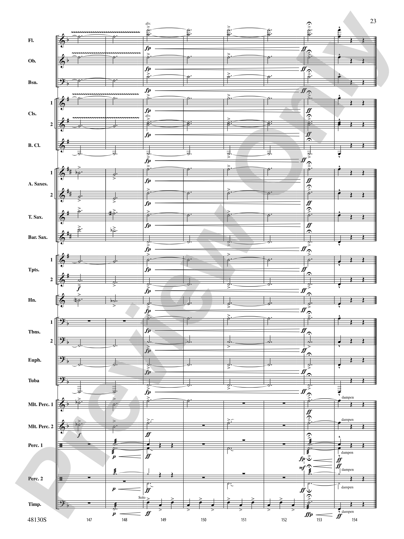 Journey of the Magi: Concert Band Conductor Score & Parts