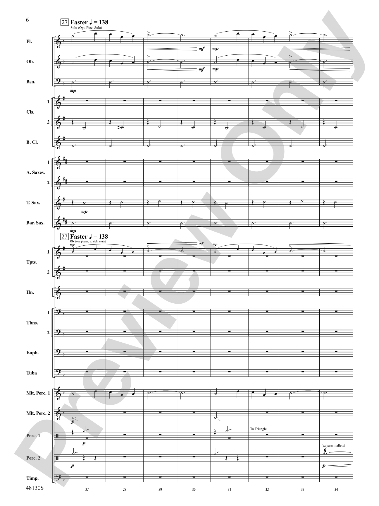 Journey of the Magi: Concert Band Conductor Score & Parts