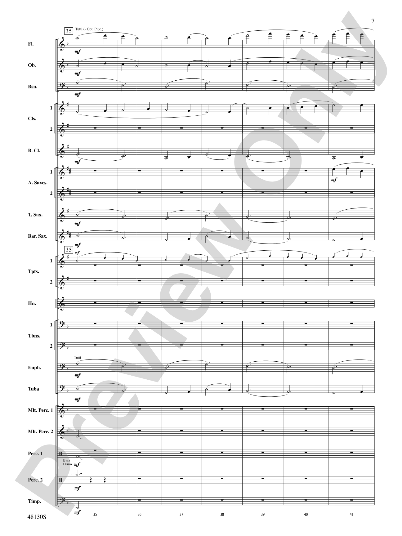 Journey of the Magi: Concert Band Conductor Score & Parts