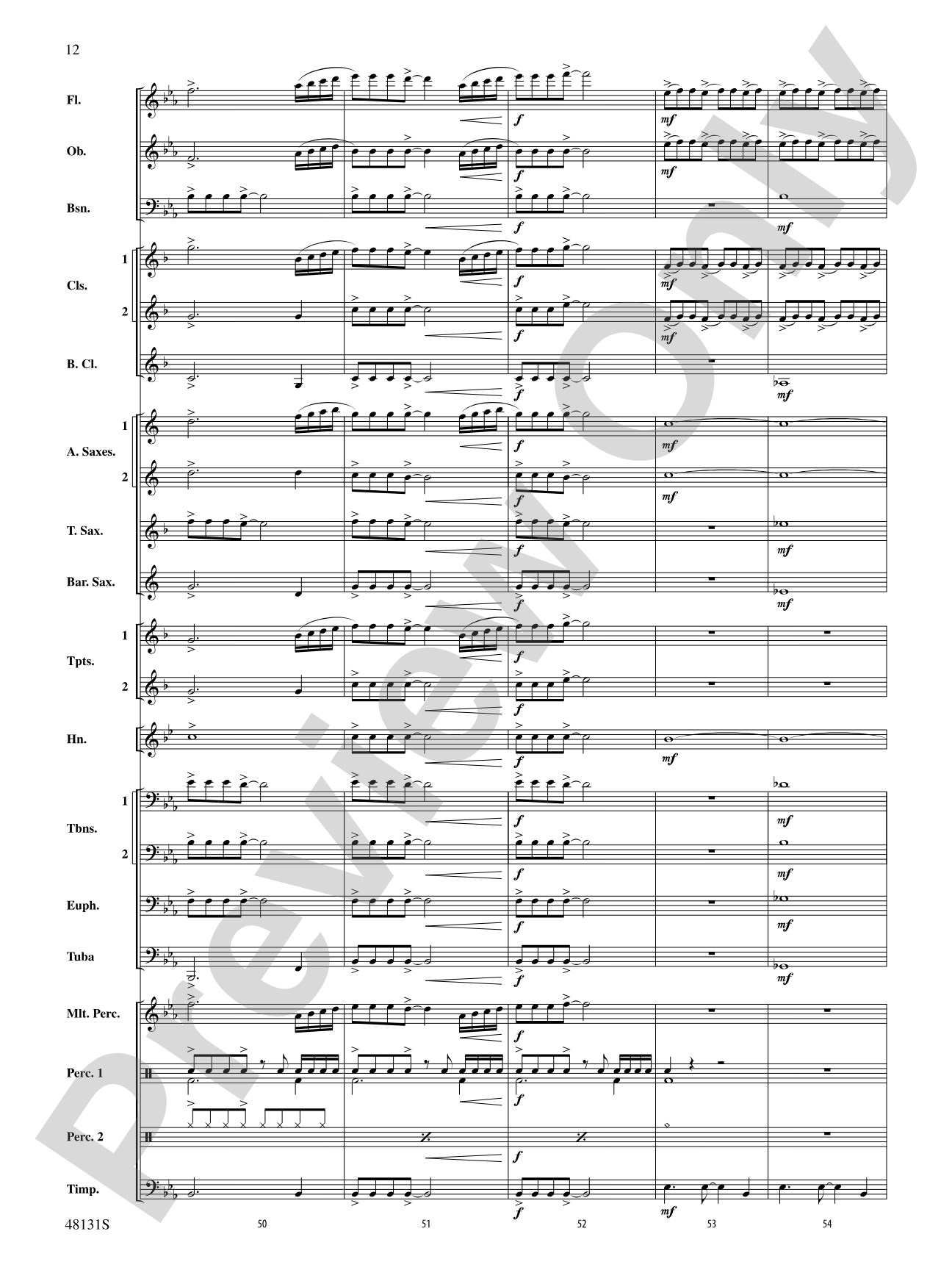 Ride Through the Valley: Score