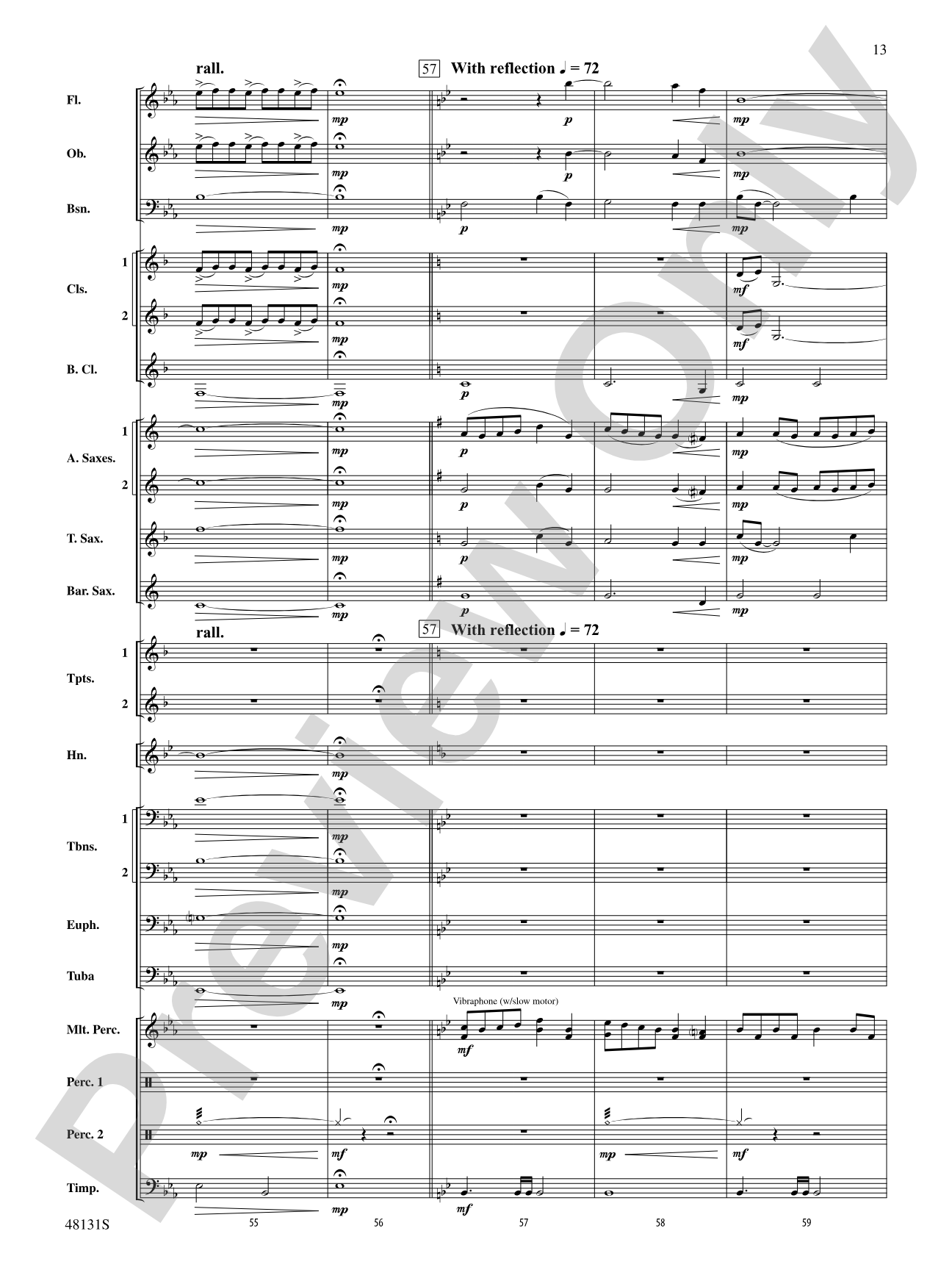 Ride Through the Valley: Score