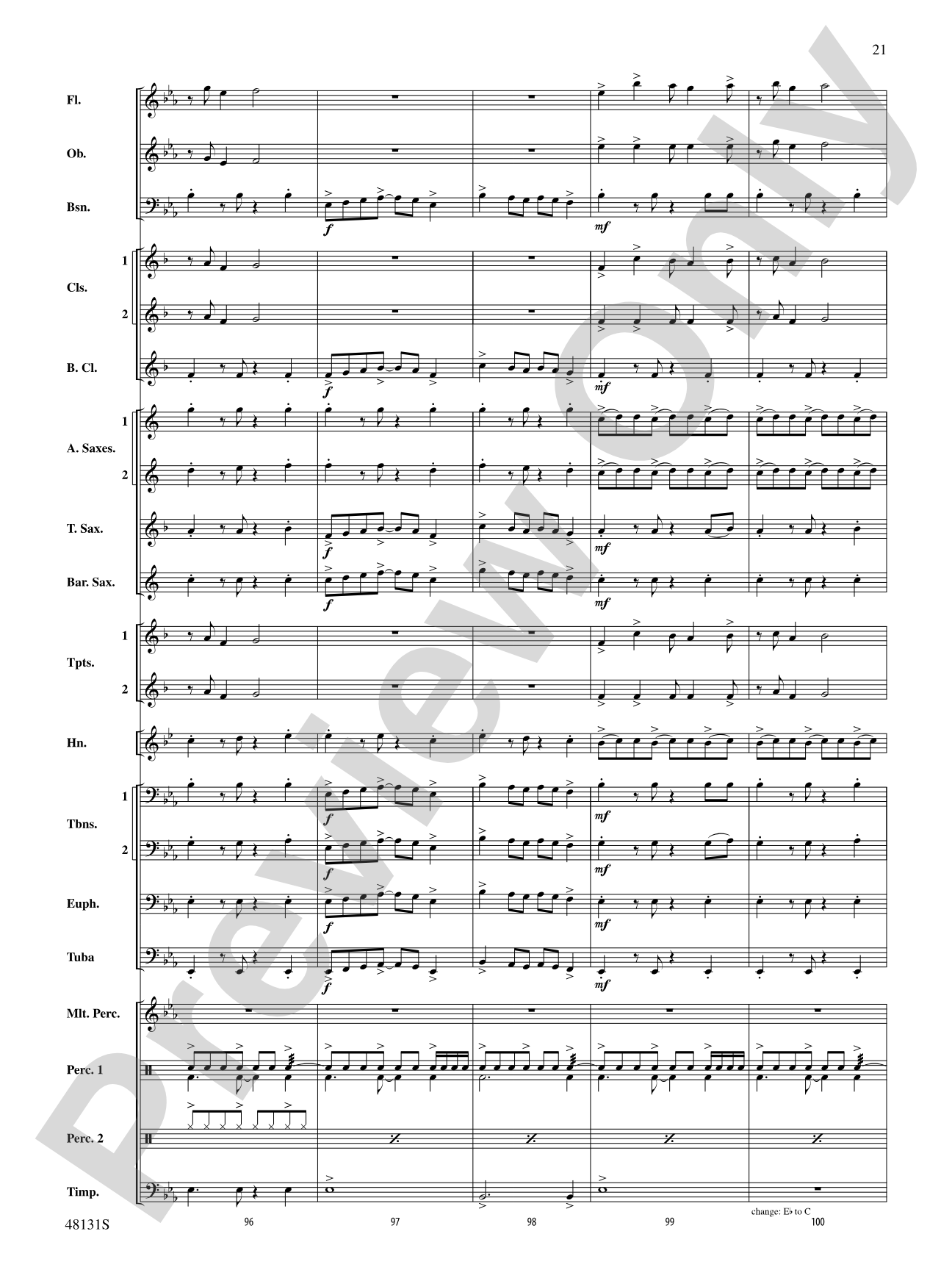 Ride Through the Valley: Score