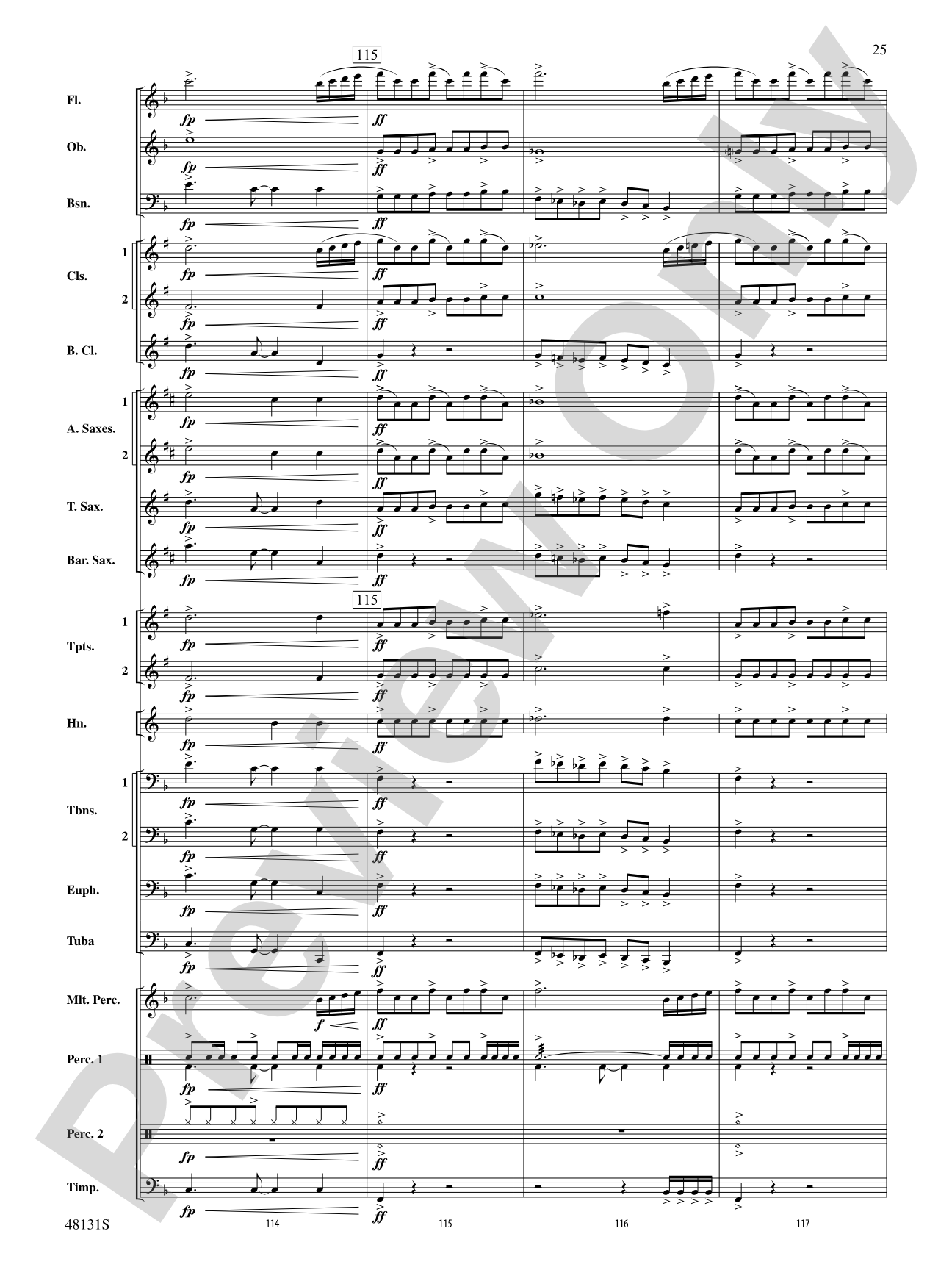 Ride Through the Valley: Score