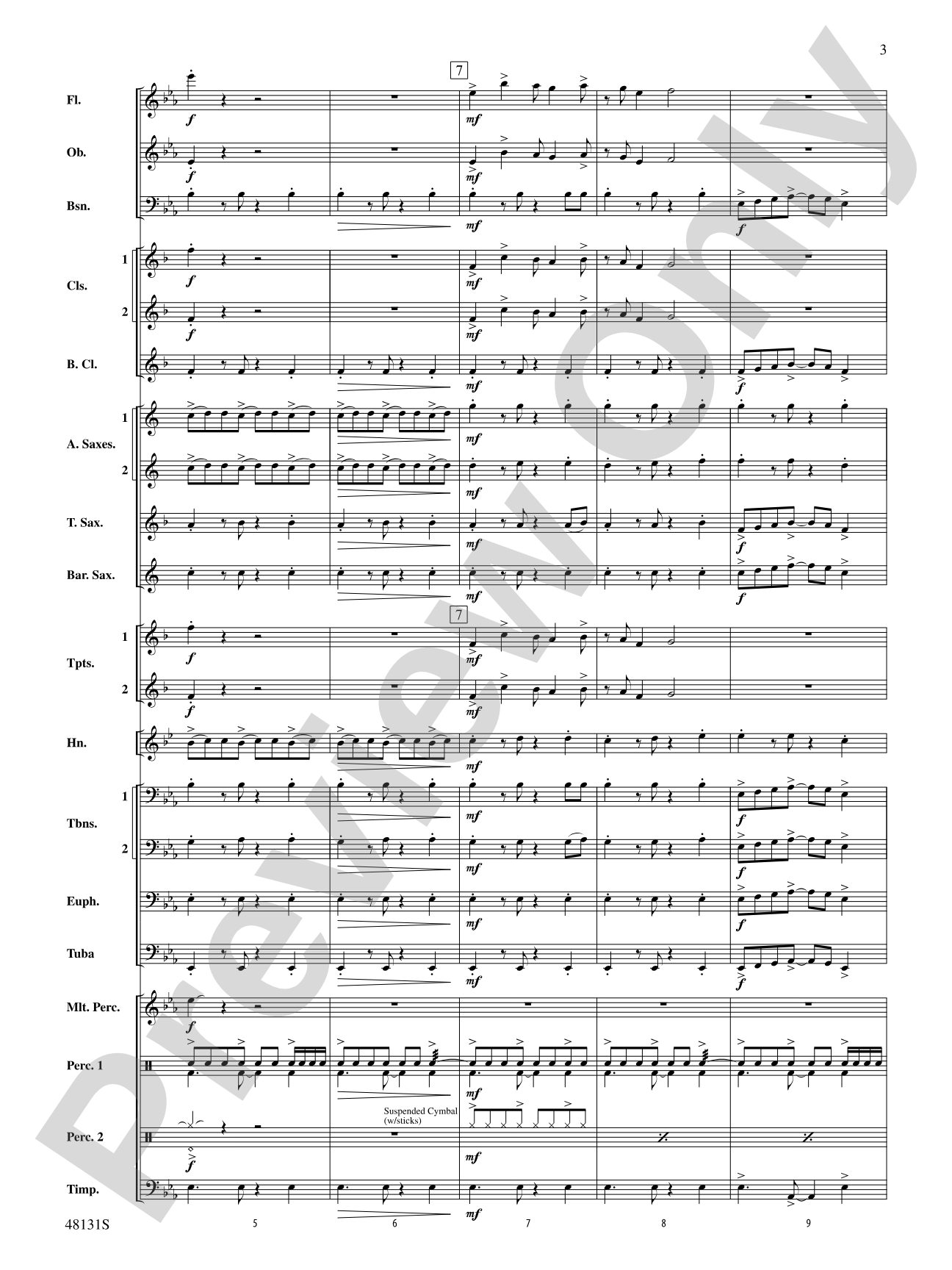 Ride Through the Valley: Score