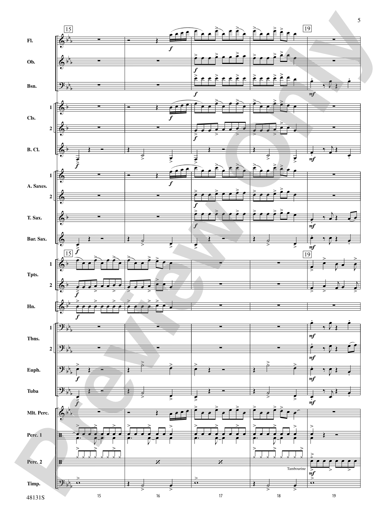 Ride Through the Valley: Score