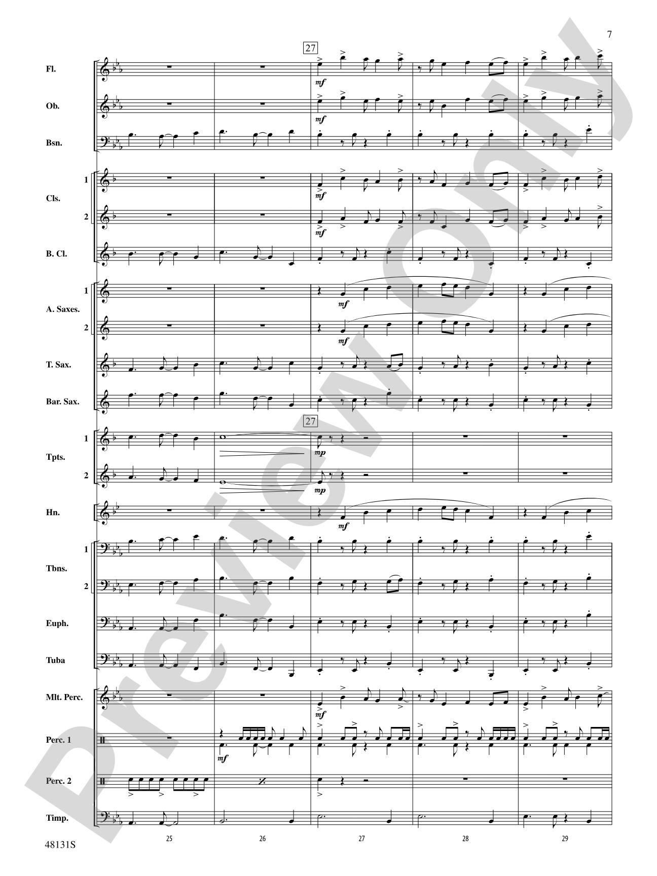 Ride Through the Valley: Score