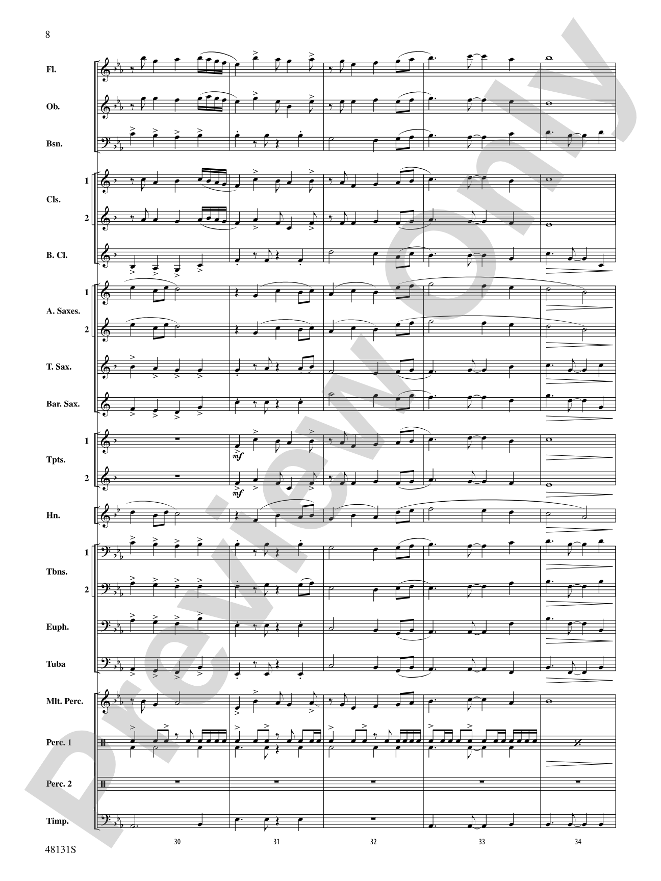 Ride Through the Valley: Score