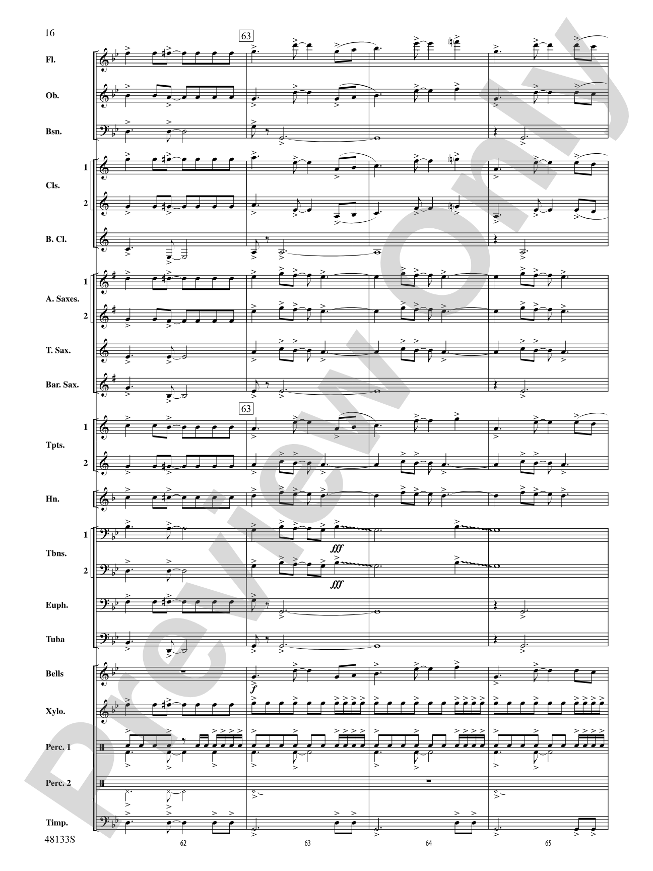 Escape Route: Concert Band Conductor Score & Parts