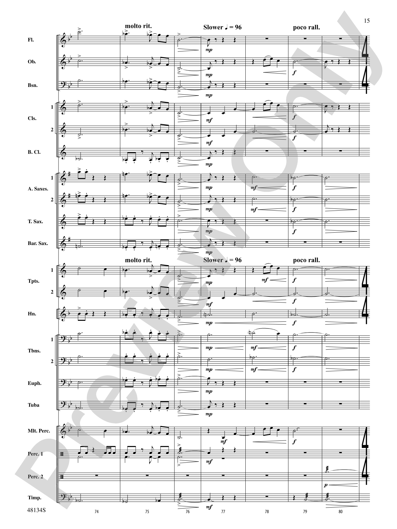 Chariton Chronicles: Concert Band Conductor Score & Parts