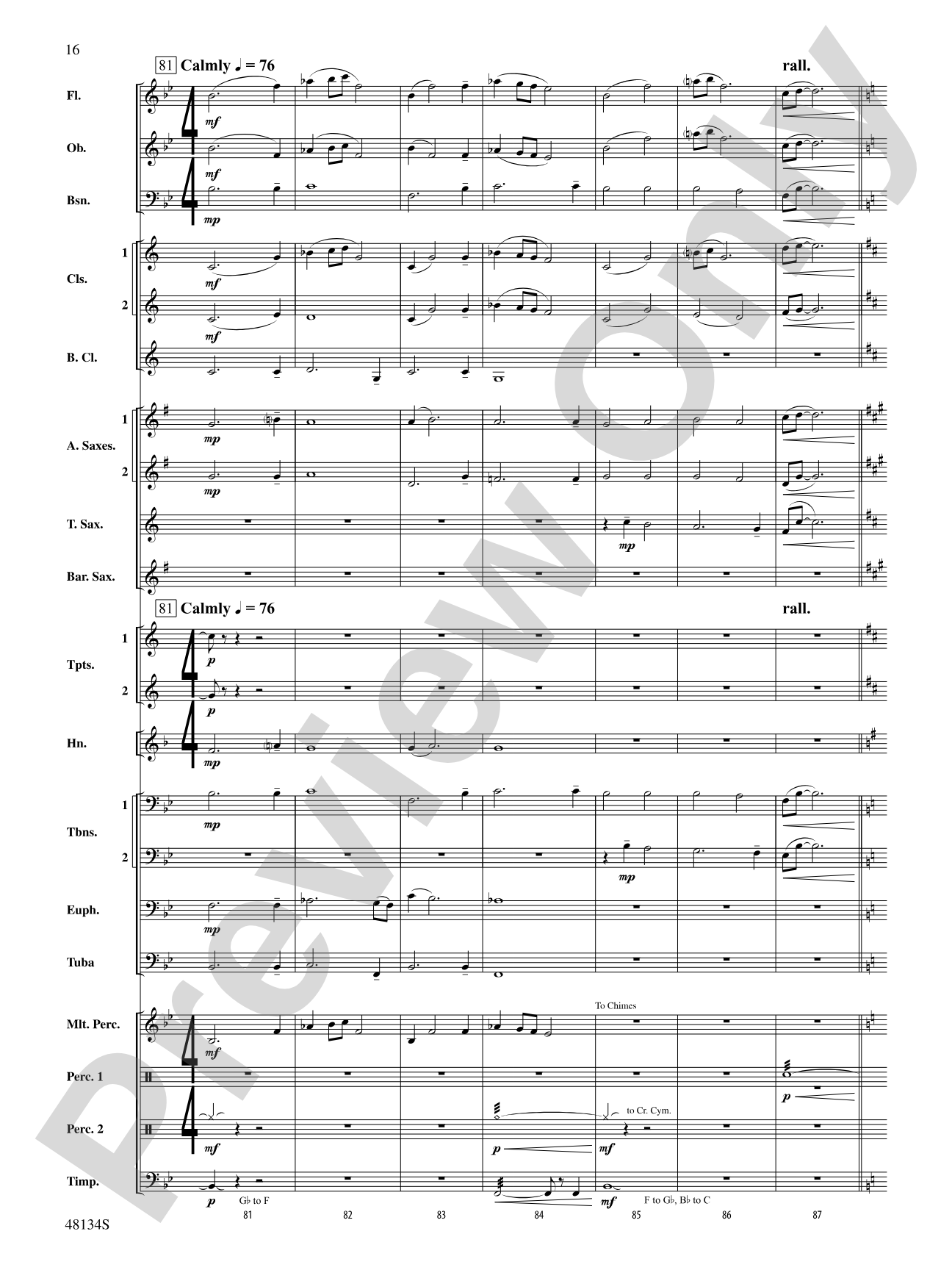 Chariton Chronicles: Concert Band Conductor Score & Parts