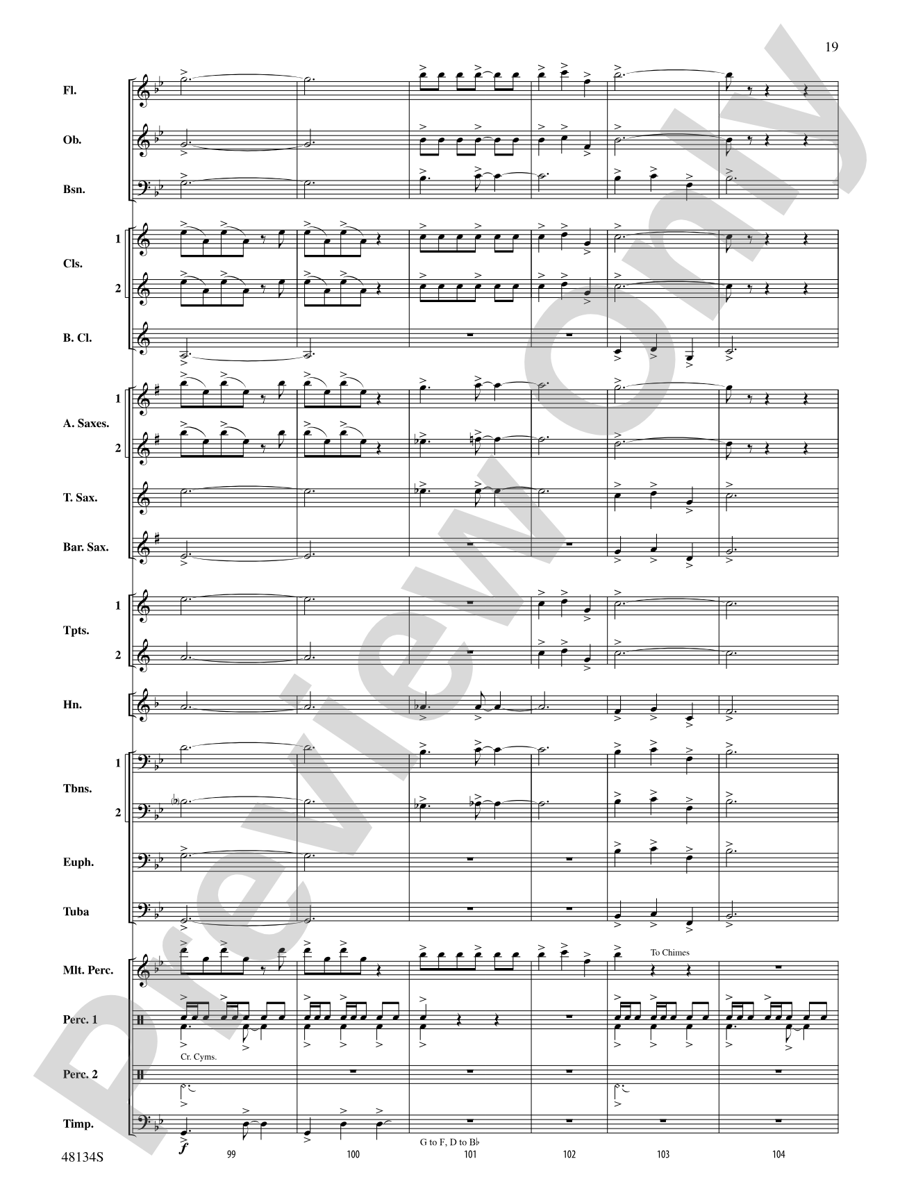 Chariton Chronicles: Concert Band Conductor Score & Parts