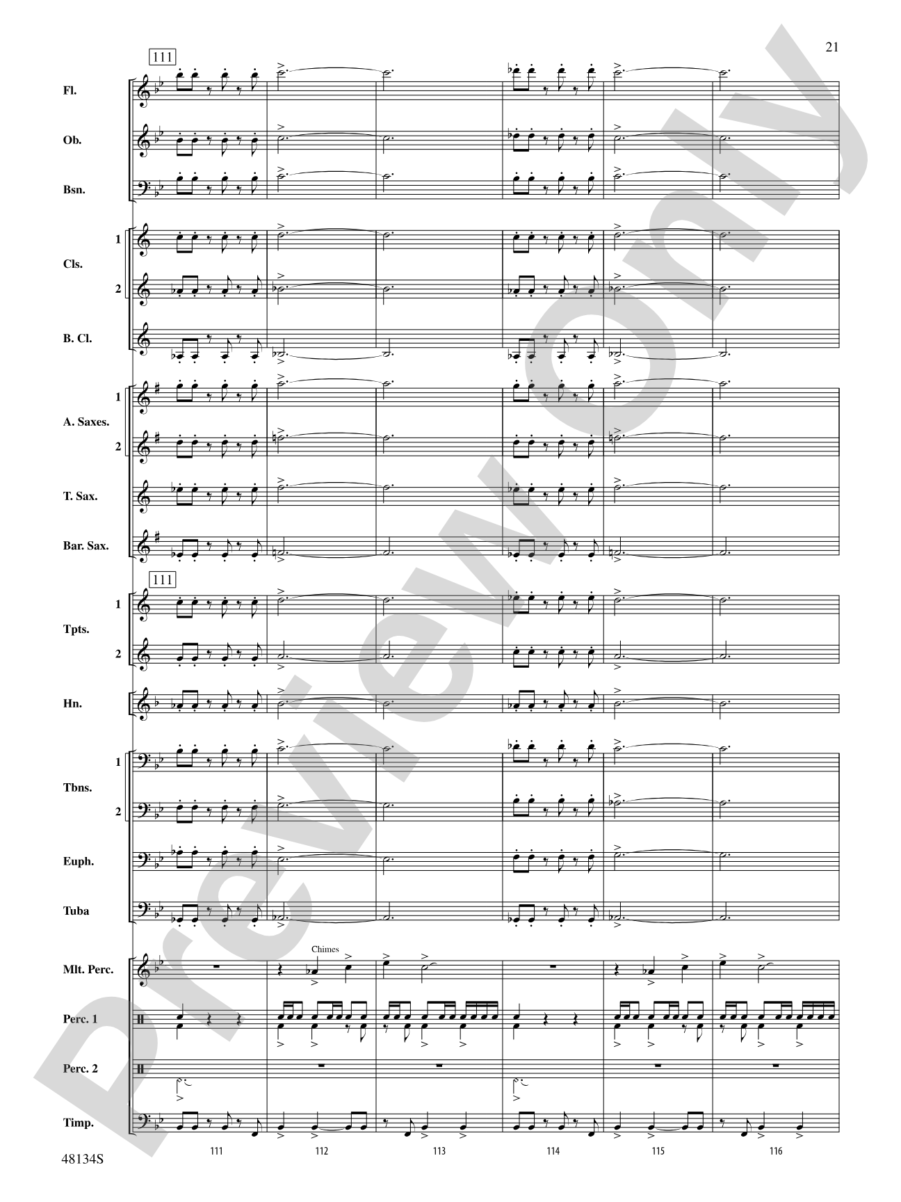 Chariton Chronicles: Concert Band Conductor Score & Parts