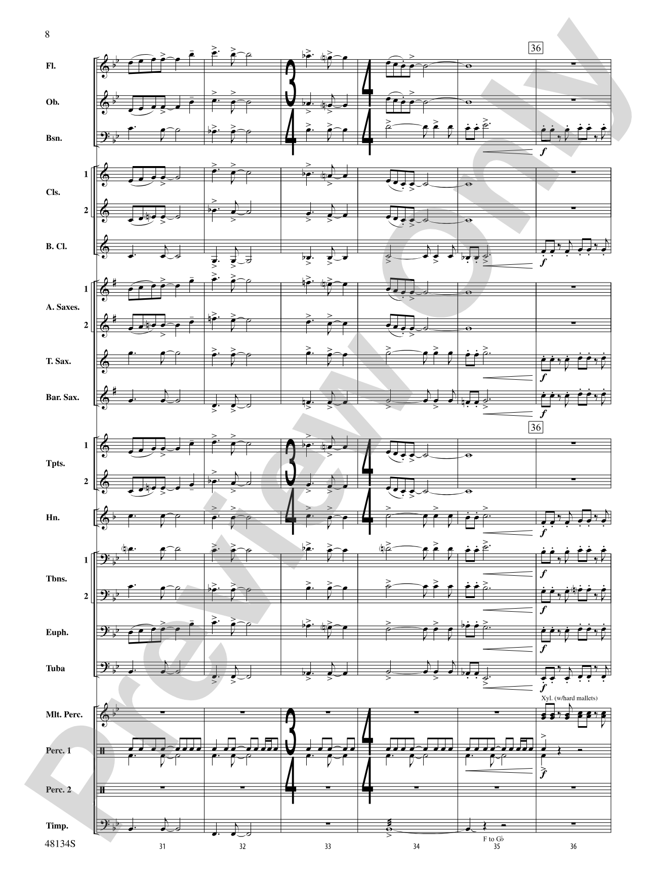 Chariton Chronicles: Concert Band Conductor Score & Parts