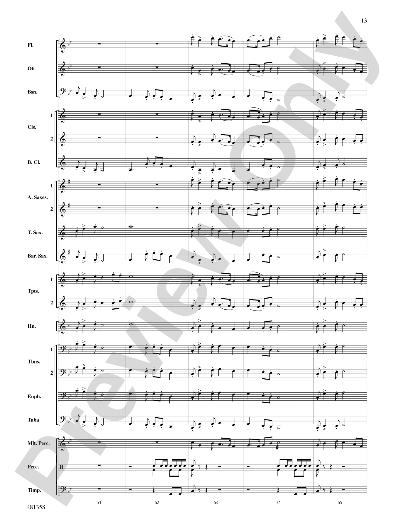 Silver Festival: Concert Band Conductor Score & Parts