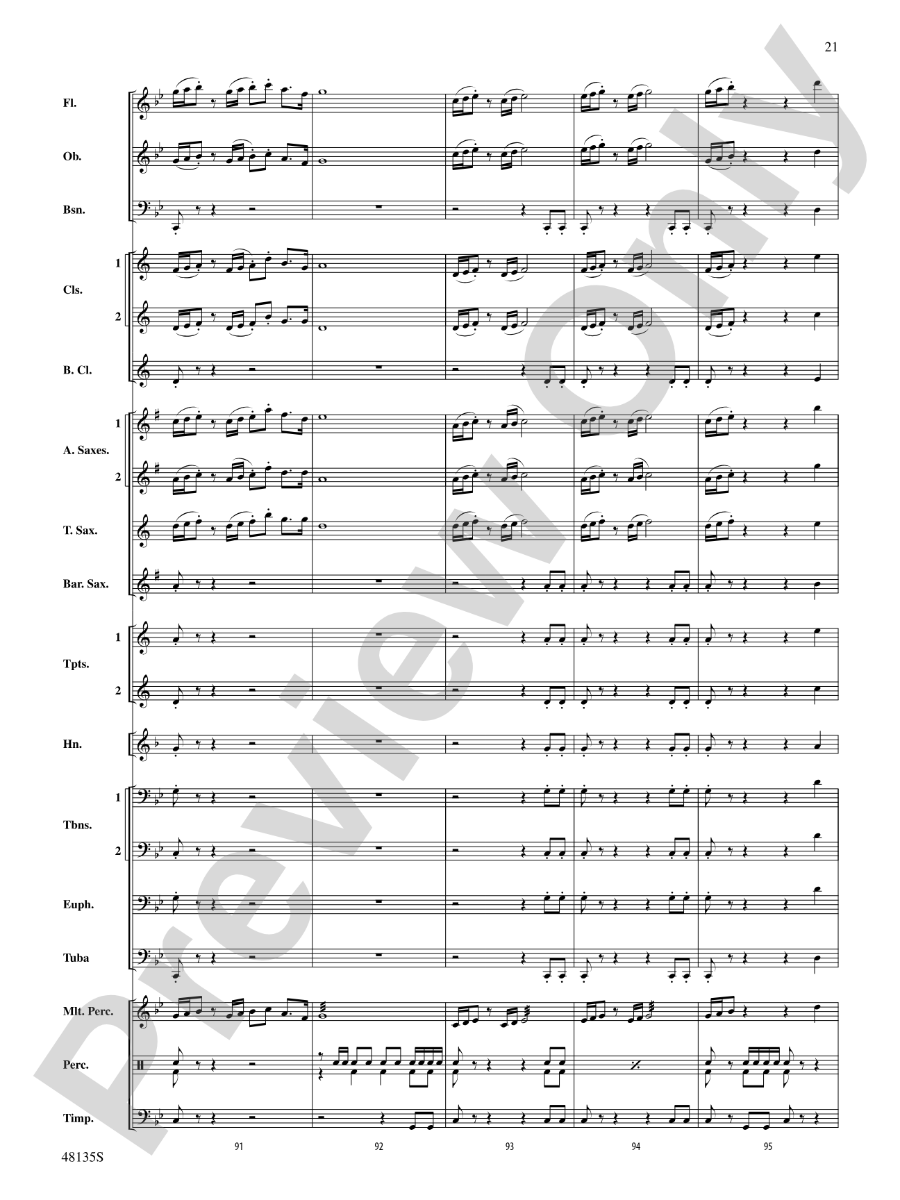 Silver Festival: Concert Band Conductor Score & Parts