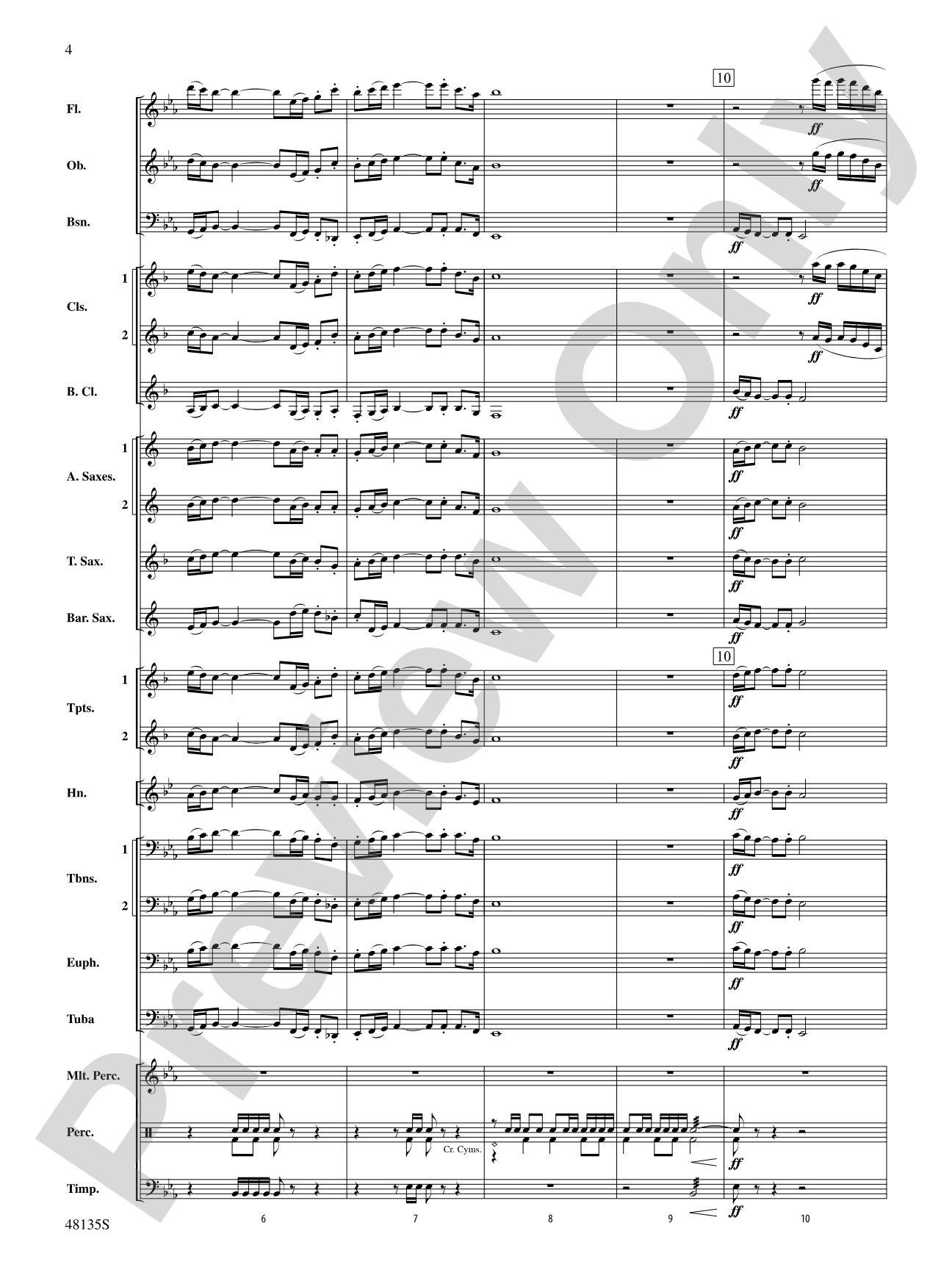 Silver Festival: Concert Band Conductor Score & Parts