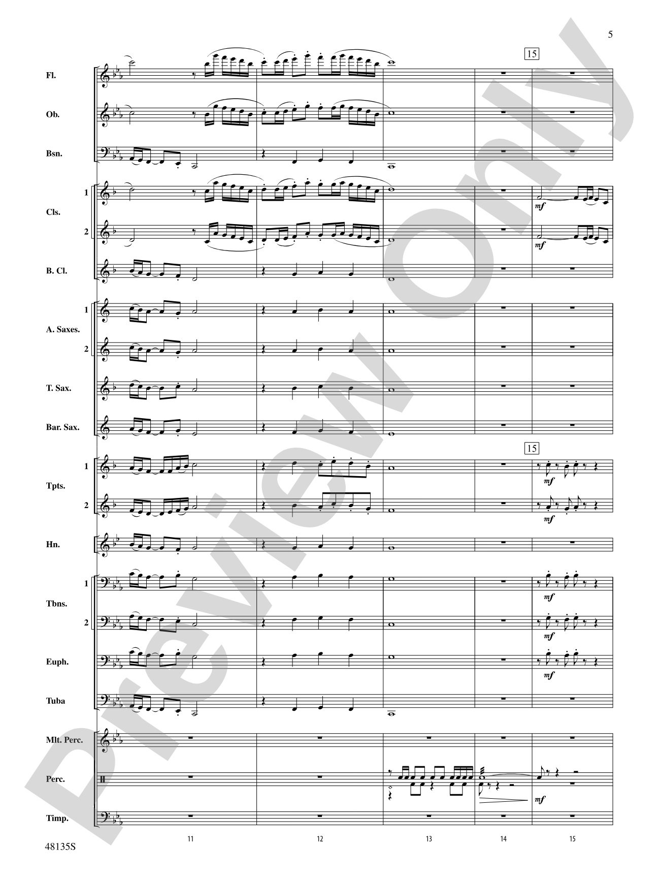 Silver Festival: Concert Band Conductor Score & Parts
