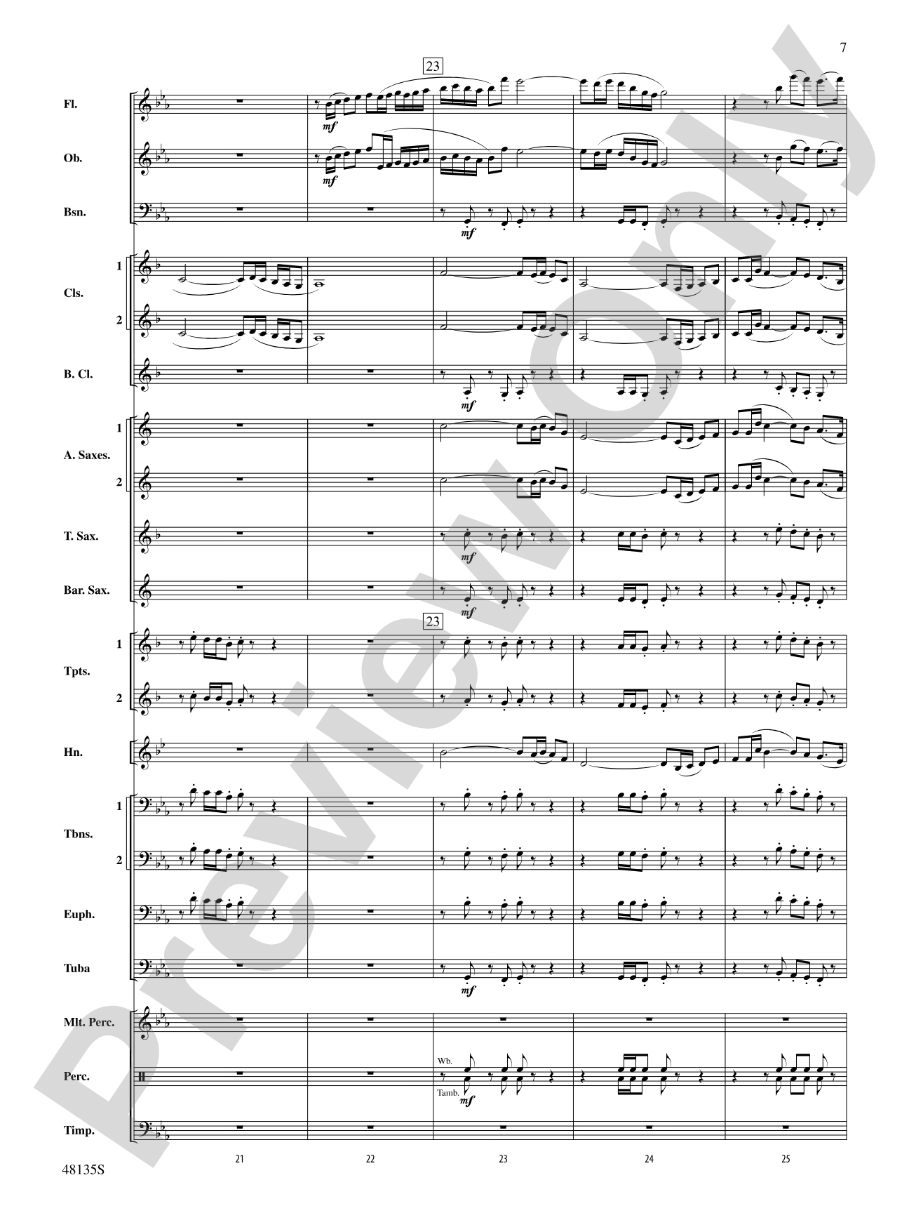 Silver Festival: Concert Band Conductor Score & Parts