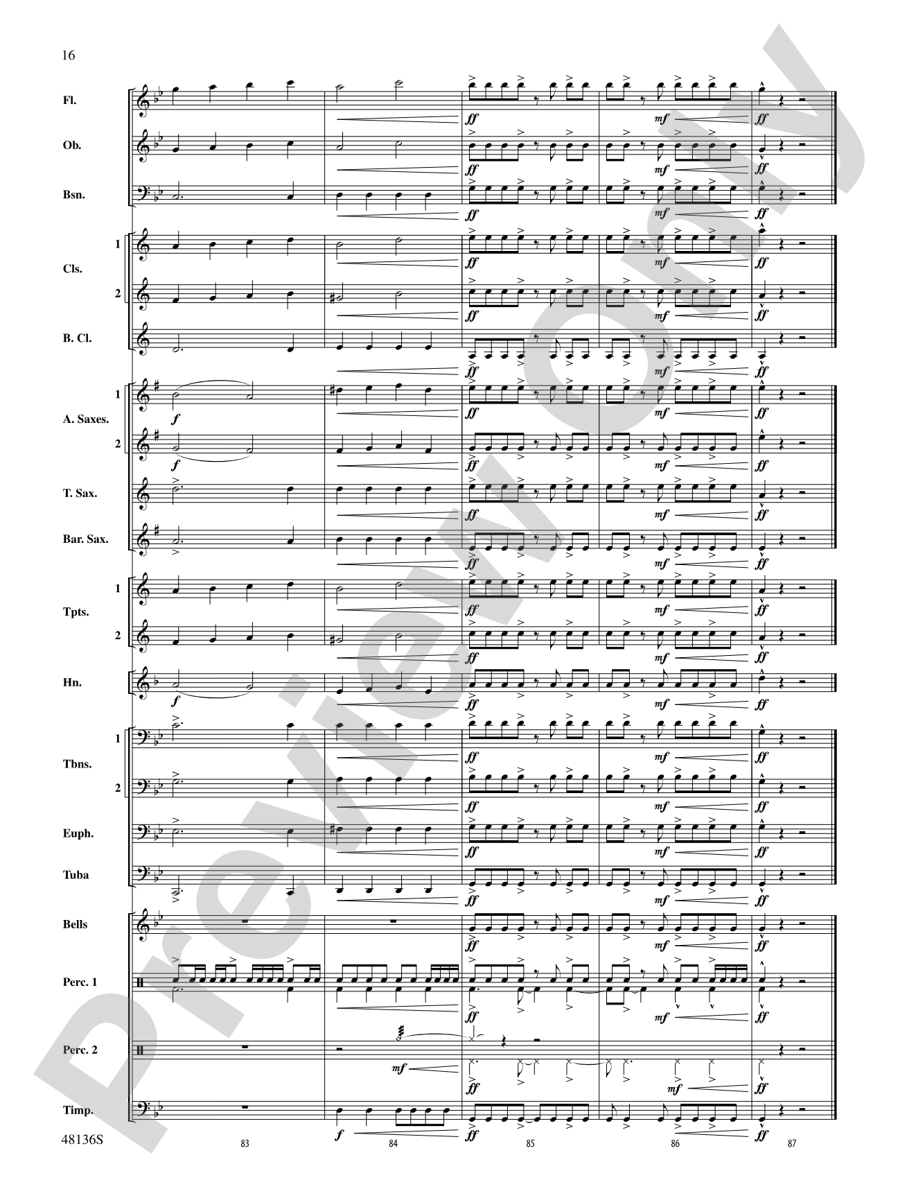 Protostar: Concert Band Conductor Score & Parts