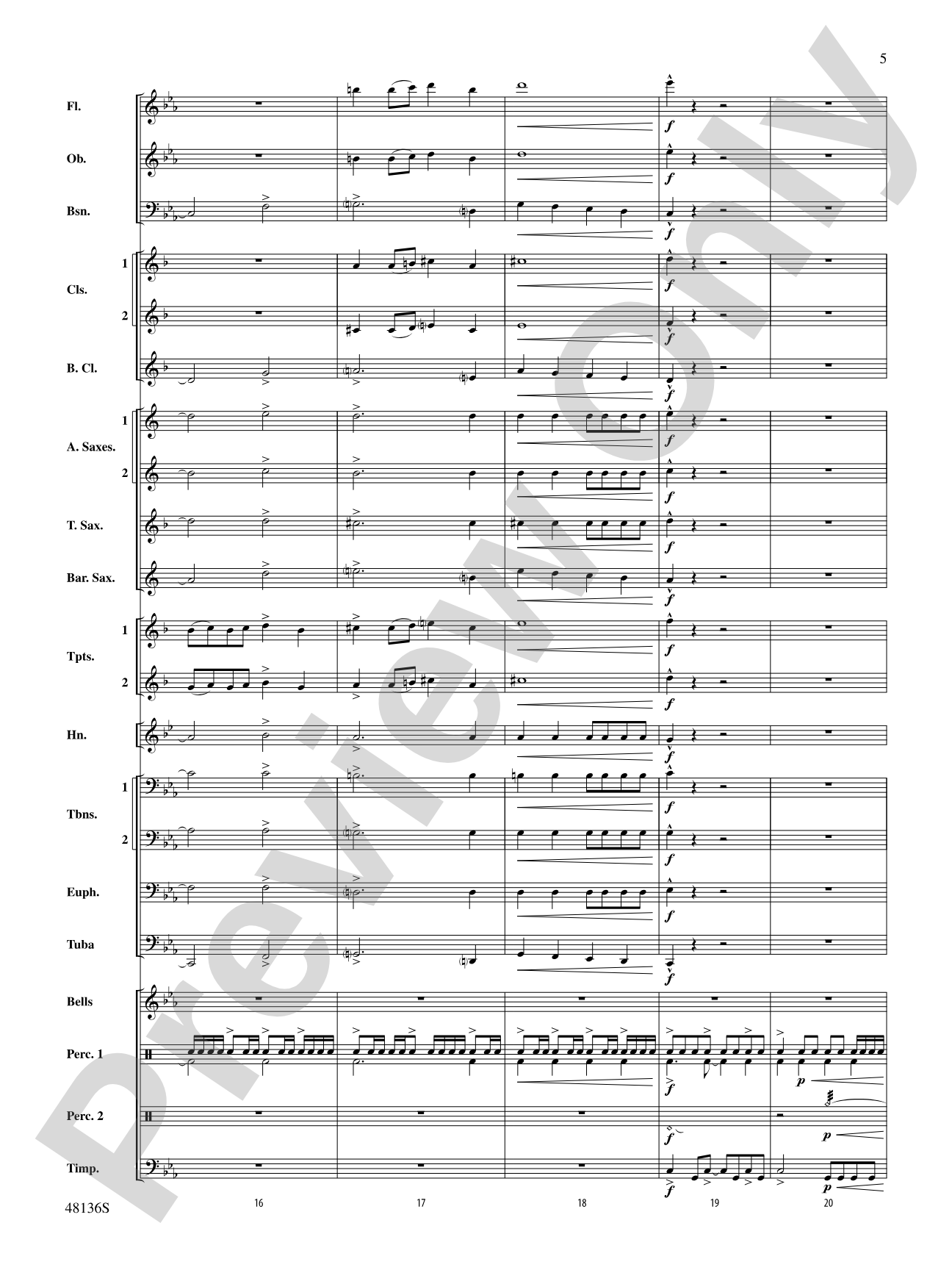 Protostar: Concert Band Conductor Score & Parts